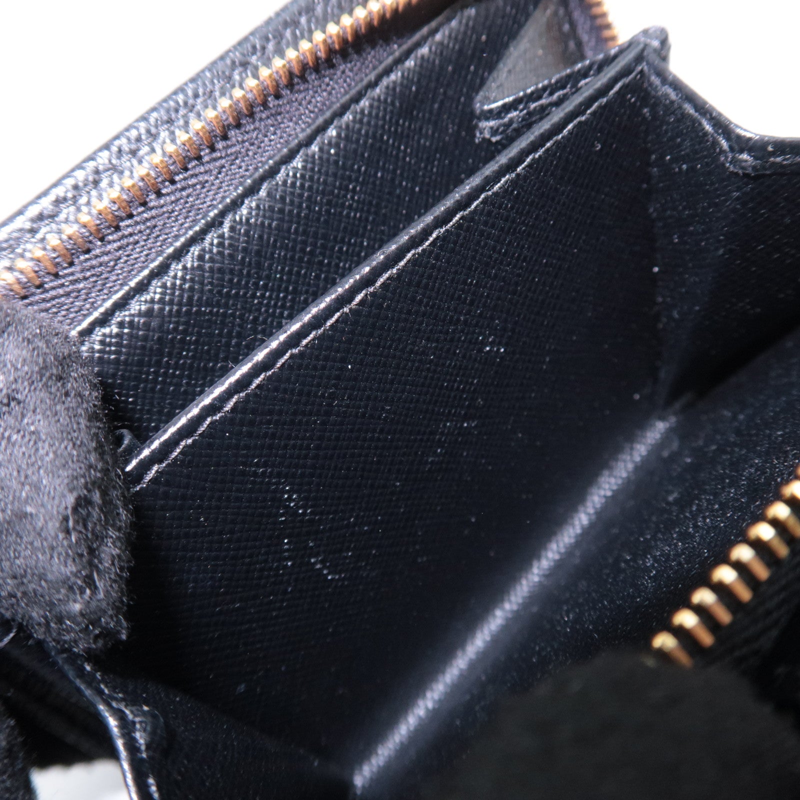 PRADA Leather Wallet Black