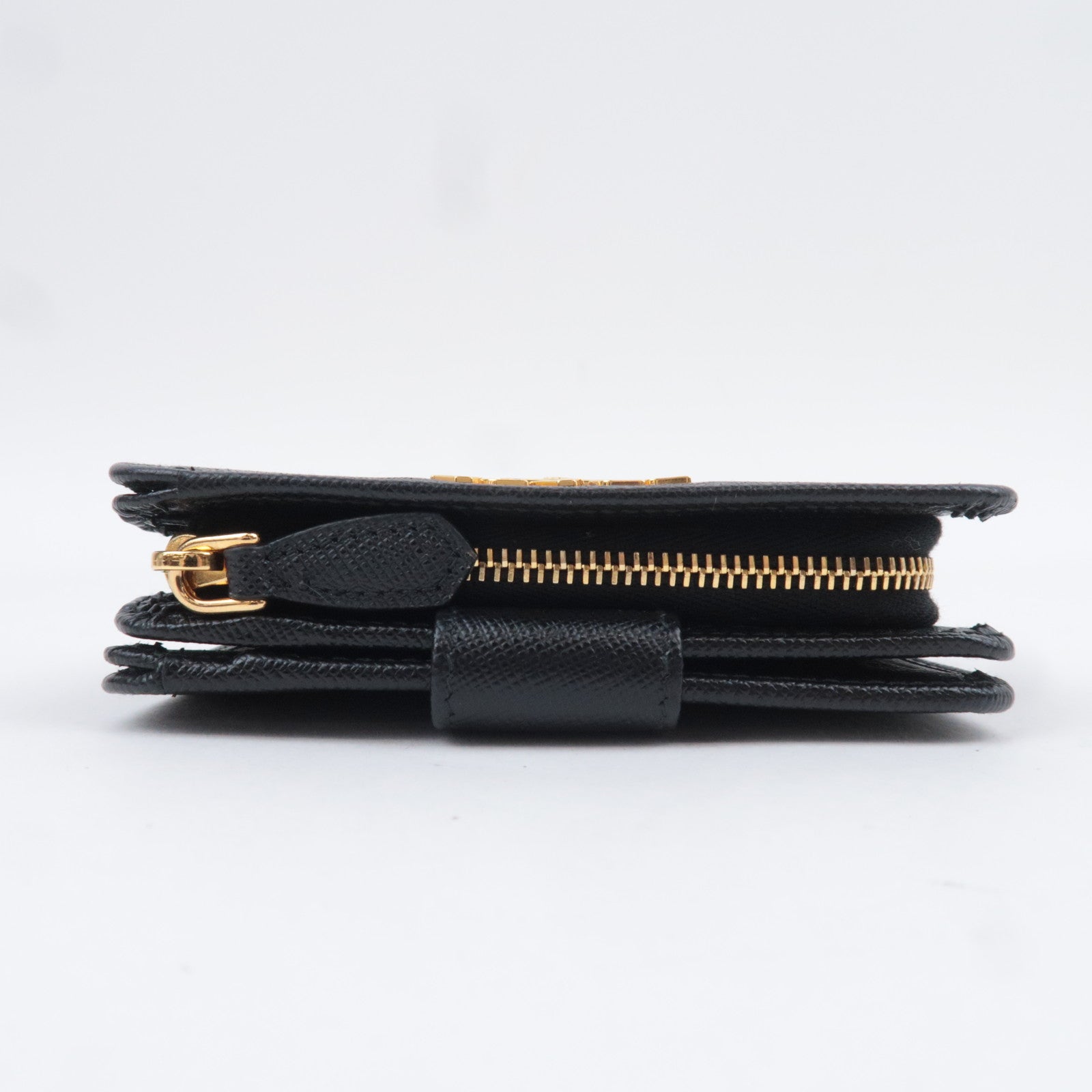 PRADA Leather Wallet Black