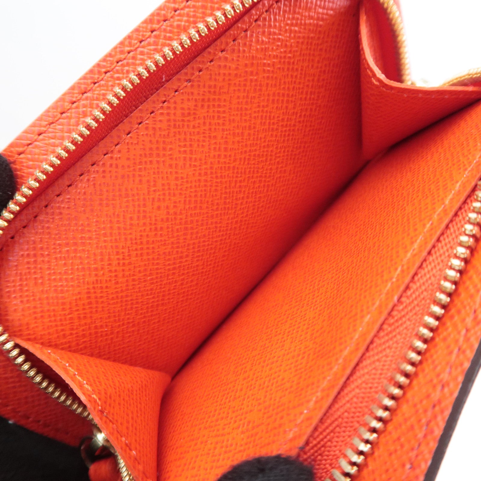 Louis Vuitton Monogram Portefeuille Insolite Wallet Orange M66704