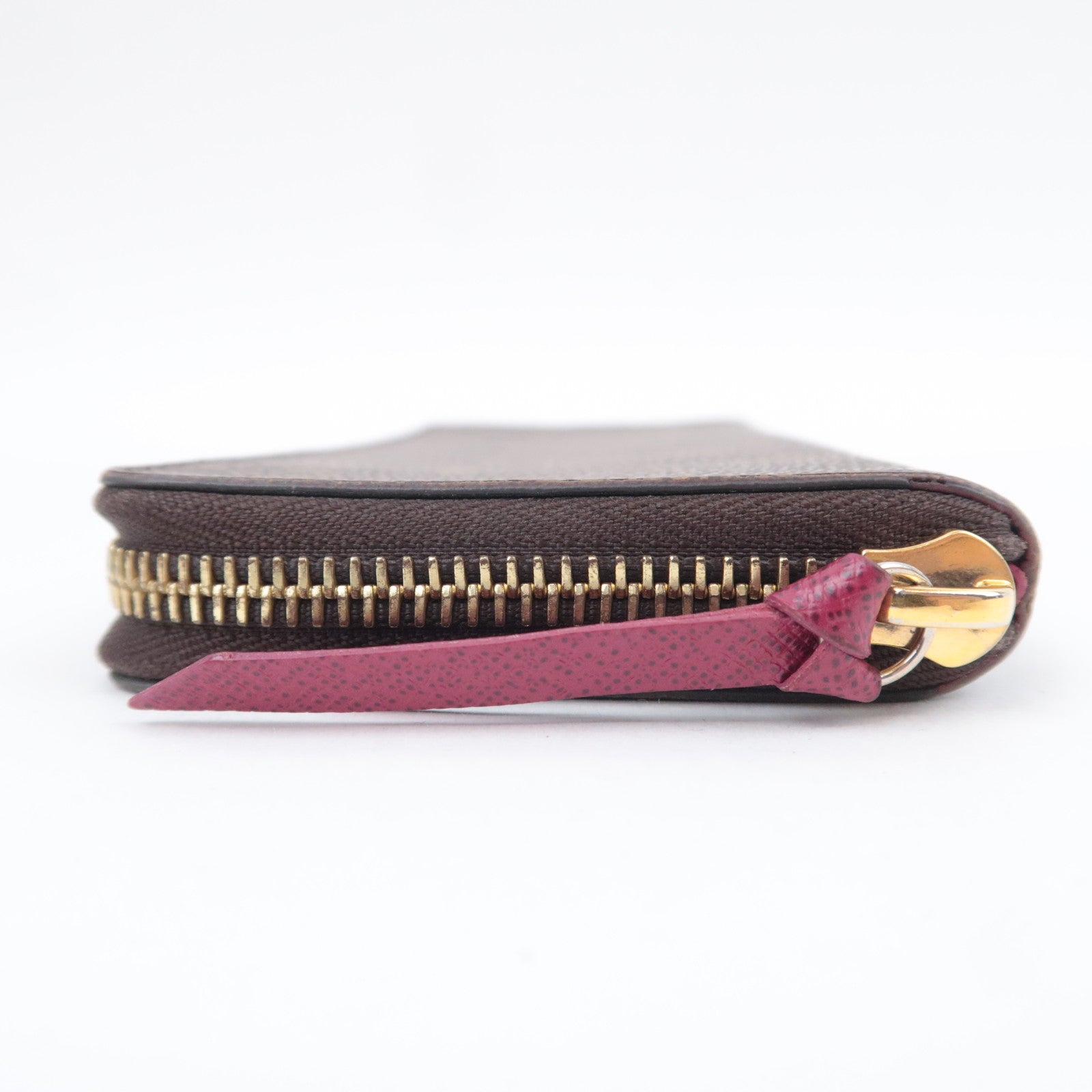 Louis Vuitton Monogram Portefeuille Clemence Long Wallet Fuchsia M60742