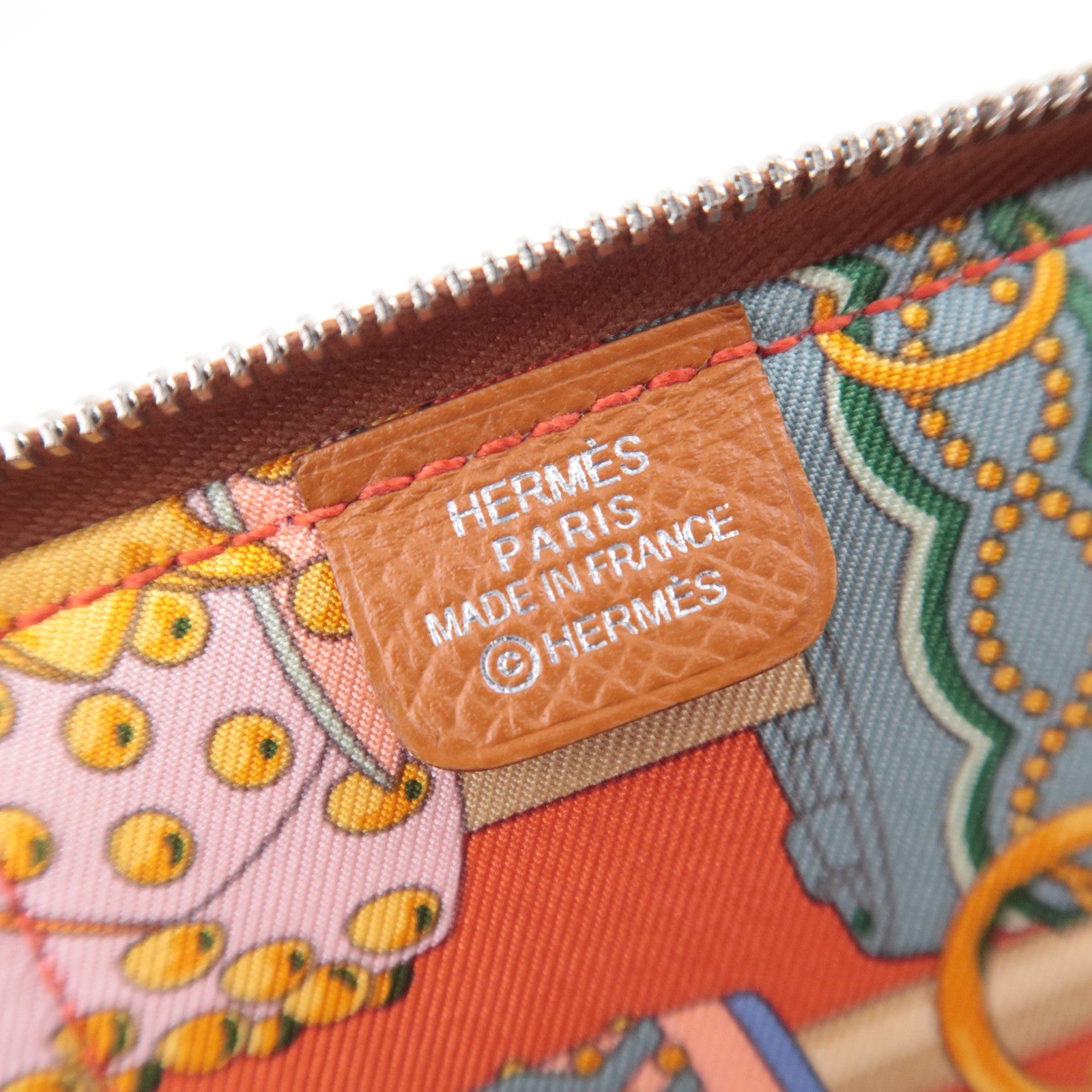HERMES Agenda Zip Silk In Planner Cover T Stamp (2015) Veau Epsom Brown