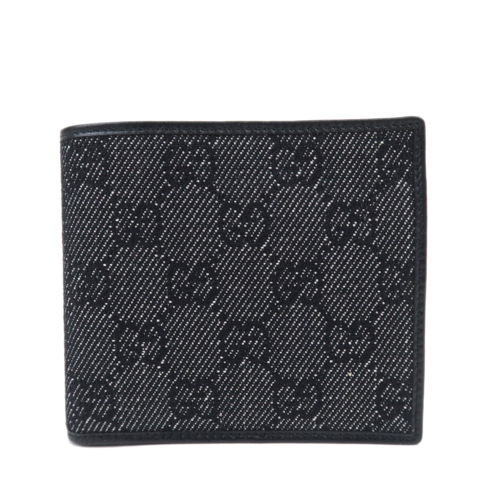 GUCCI GG Canvas Wallet Black 0486290353