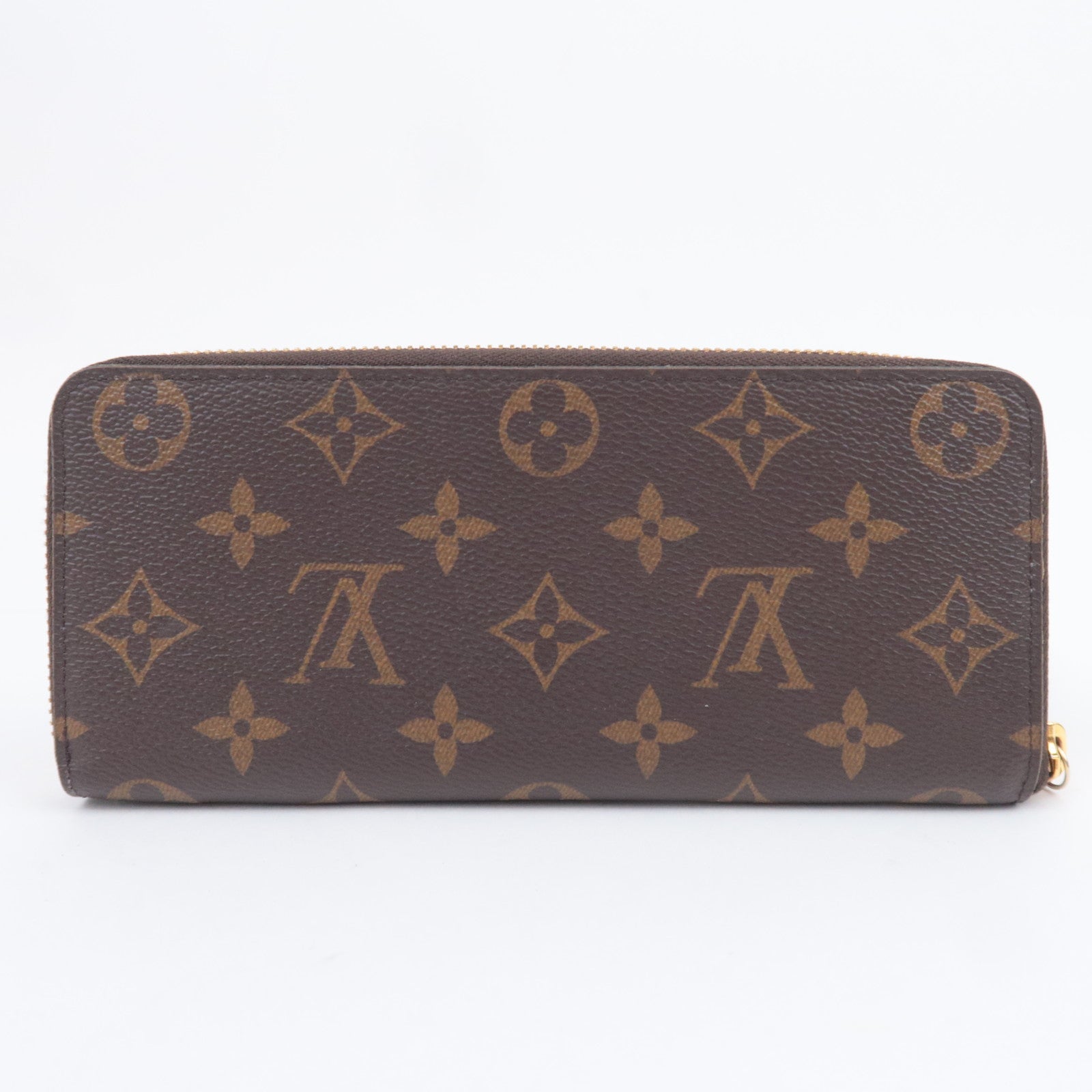 Louis Vuitton Monogram Portefeuille Clemence Long Wallet Rose Ballerine M61298