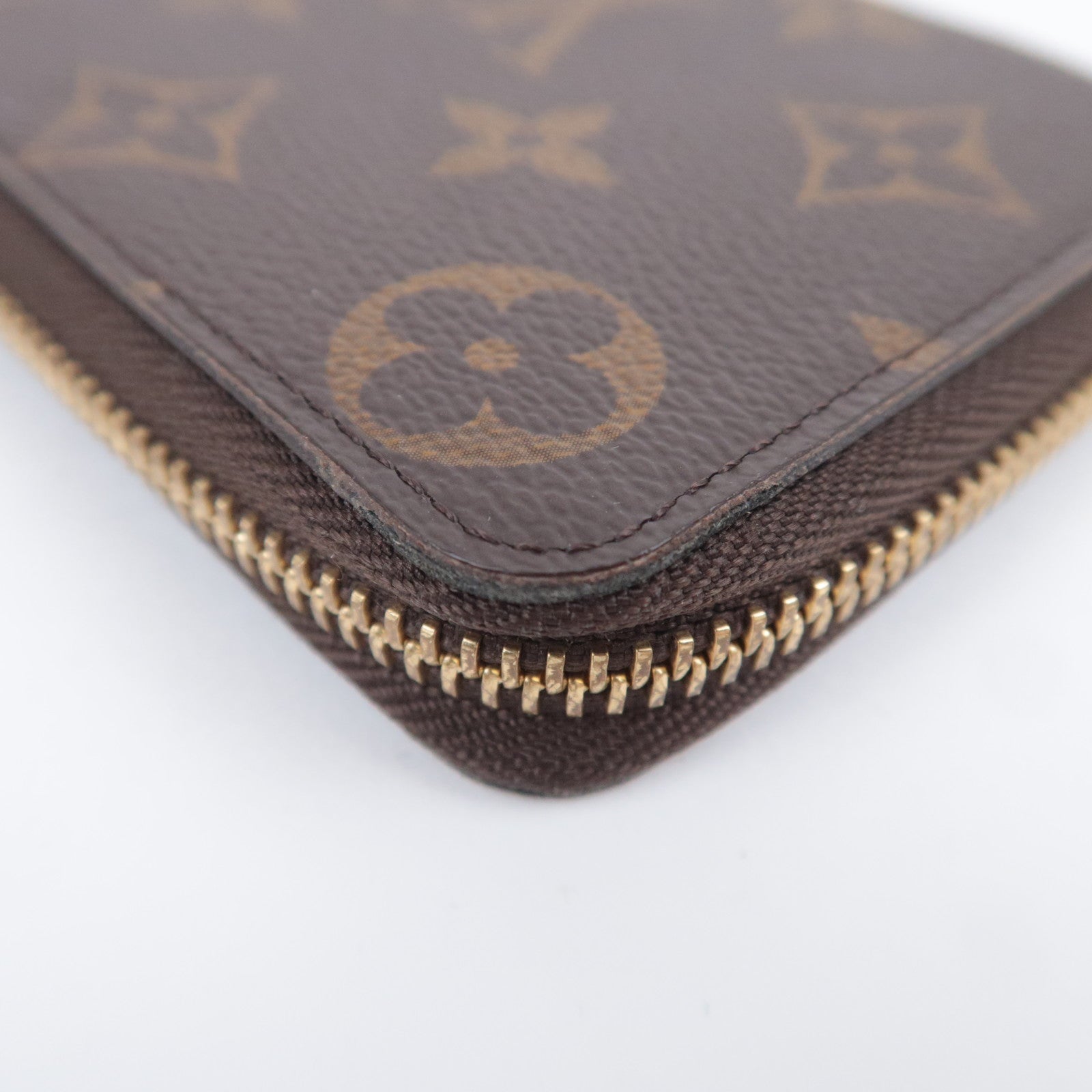 Louis Vuitton Monogram Portefeuille Clemence Long Wallet Rose Ballerine M61298