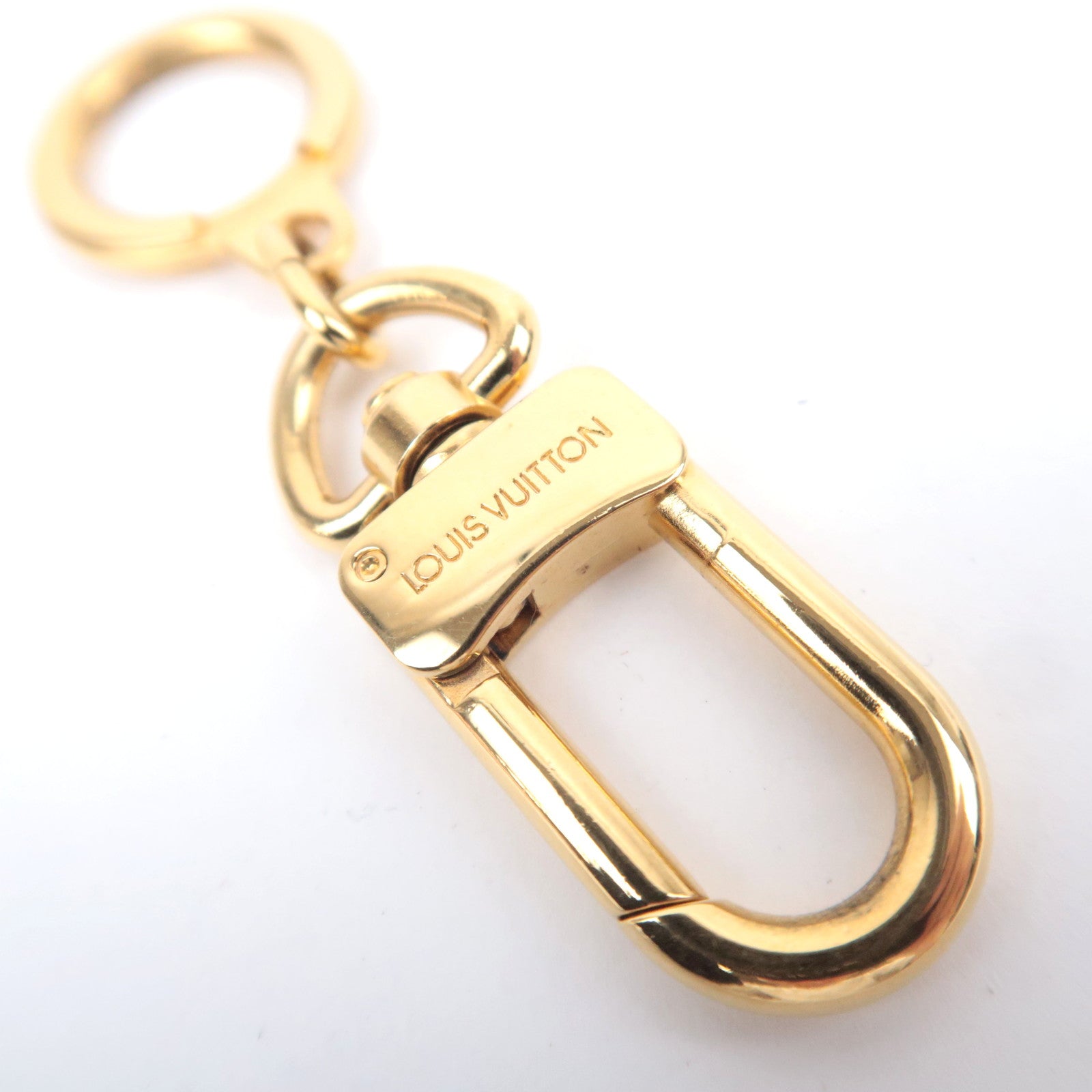 Louis Vuitton Ano Cles Key Ring Gold Color M62694