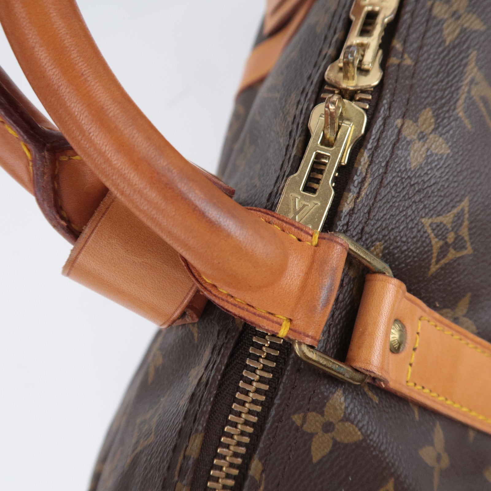 Louis Vuitton Monogram Keepall Bandouliere 60 Travel Bag M41412