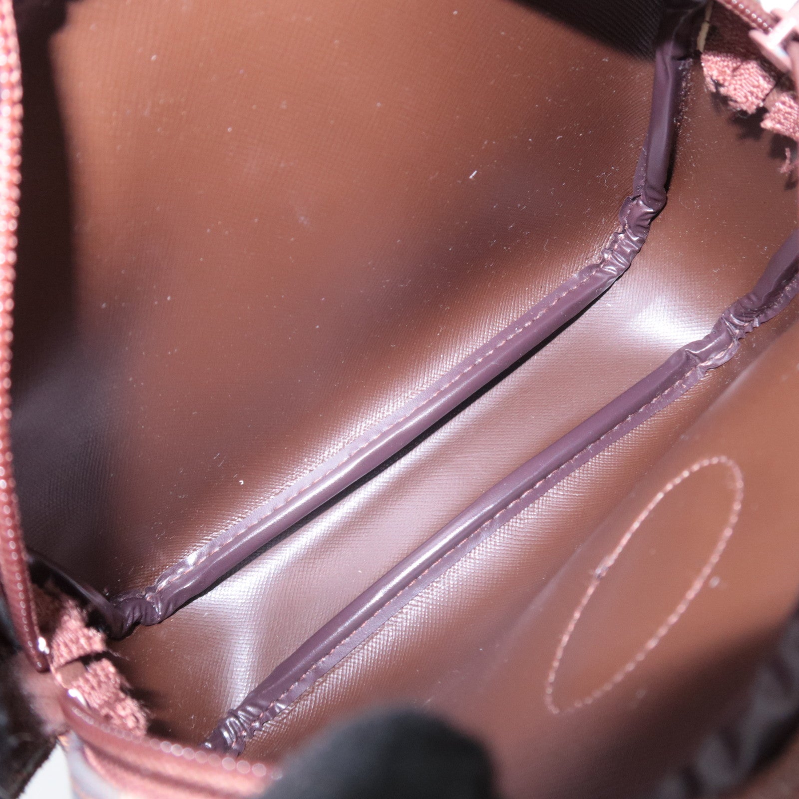 BURBERRY burberrys Plaid Canvas Leather Shoulder Bag
