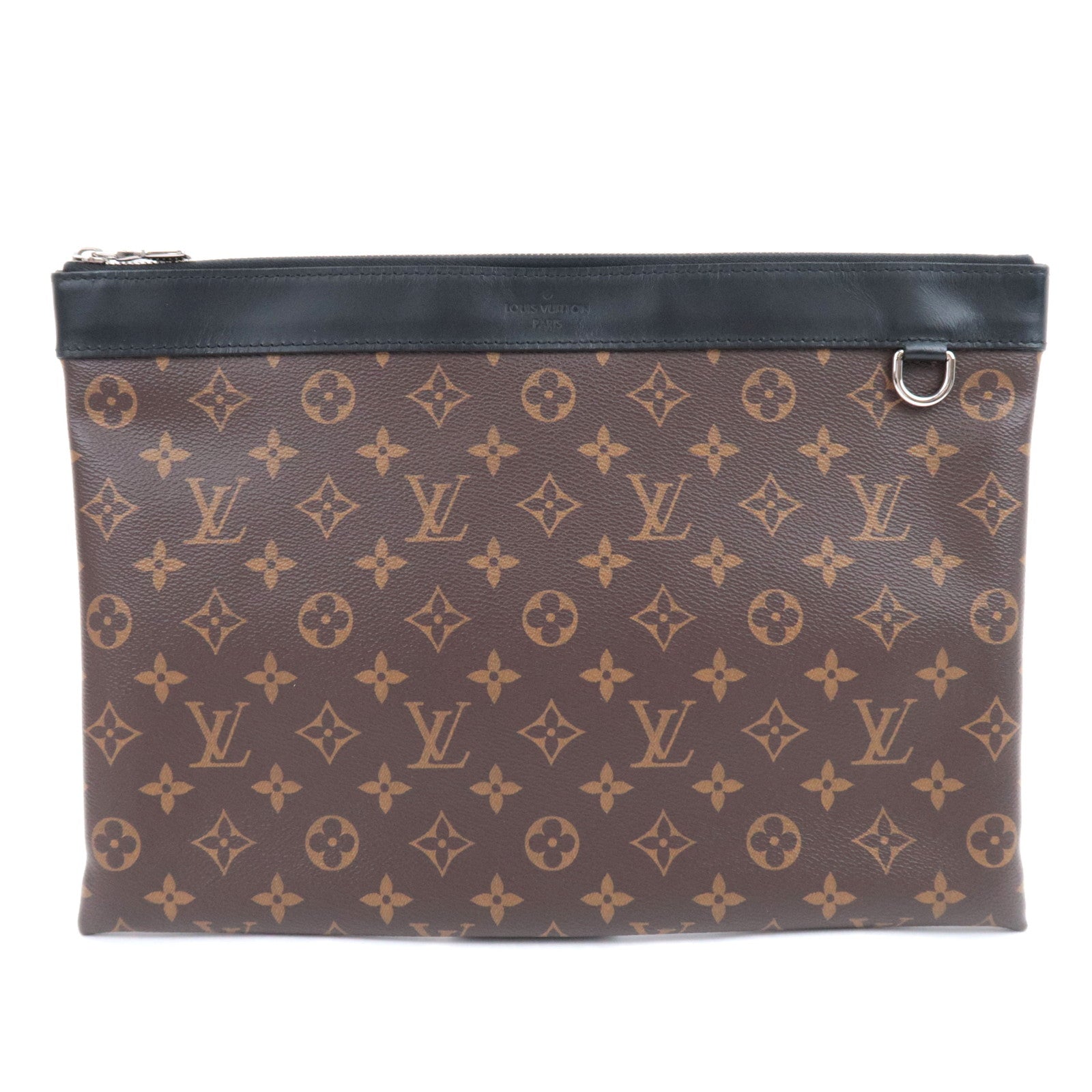 Louis Vuitton Monogram Macassar Pochette Discovery Clutch Bag M6941190422