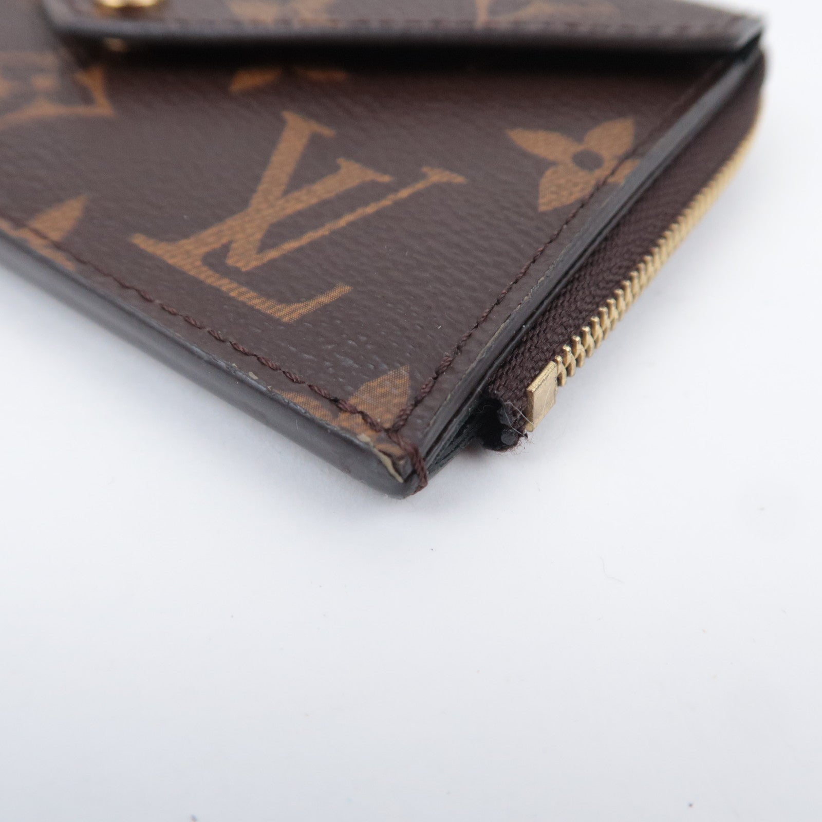 Louis Vuitton Monogram Porte Carte Recto Verso Fragment Case M69431