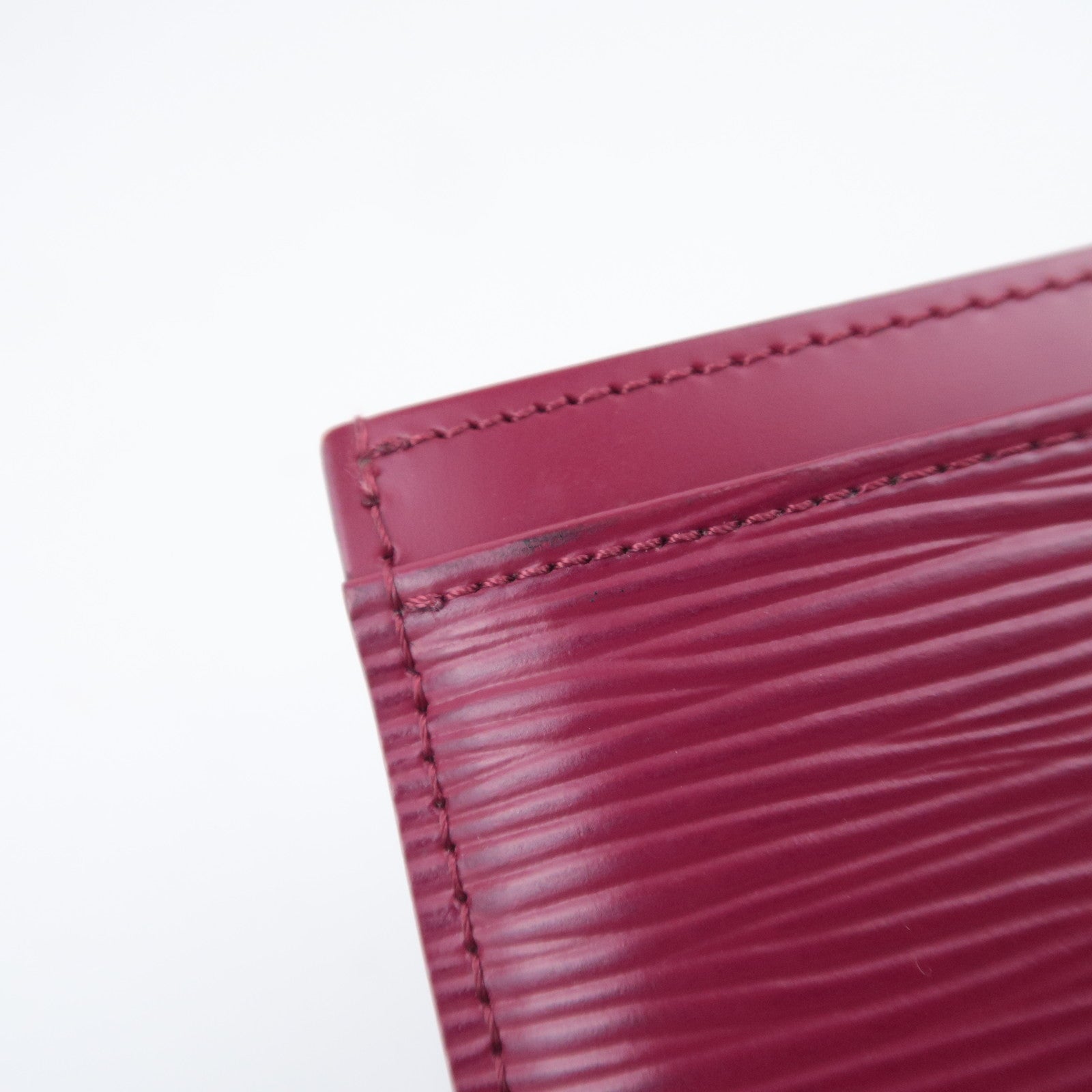 Louis Vuitton Epi Porte Cartes Simple Card Case Fuchsia M60327