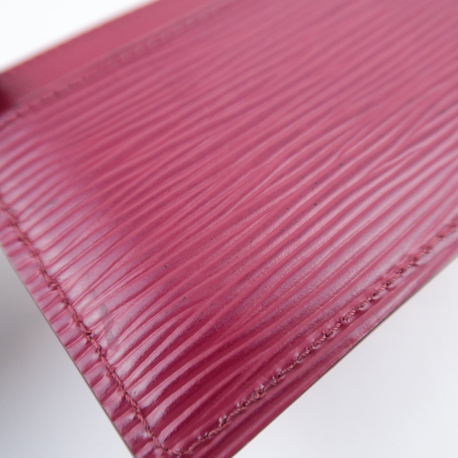 Louis Vuitton Epi Porte Cartes Simple Card Case Fuchsia M60327