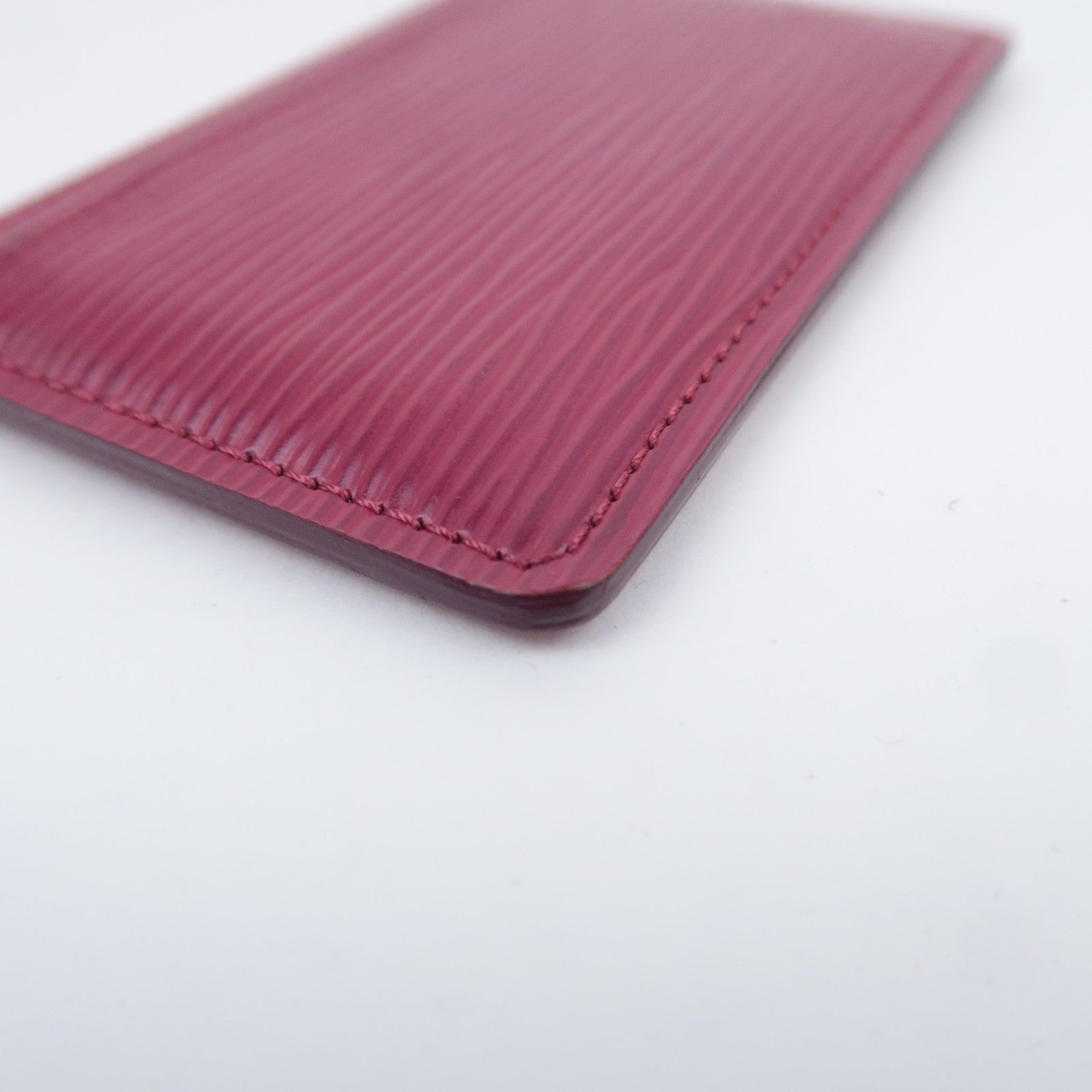 Louis Vuitton Epi Porte Cartes Simple Card Case Fuchsia M60327