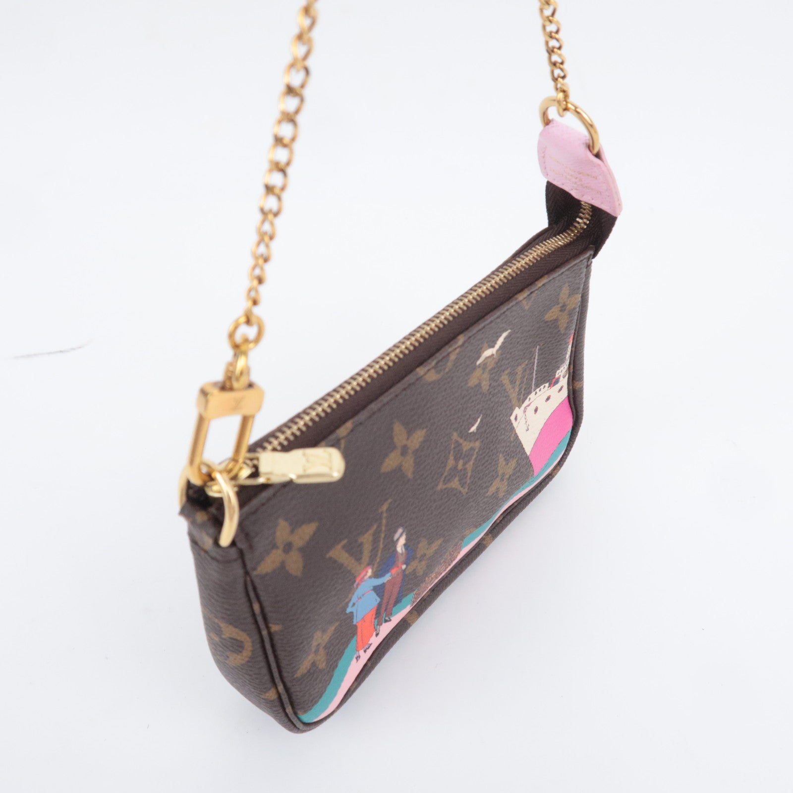 Louis Vuitton Monogram Mini Pochette Accessoires 2016 Cruise Collection Handbag M62141