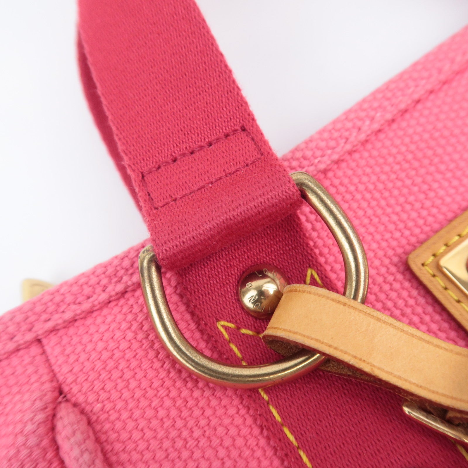 Louis Vuitton Antigua Cabas PM Tote Bag Rose M40088