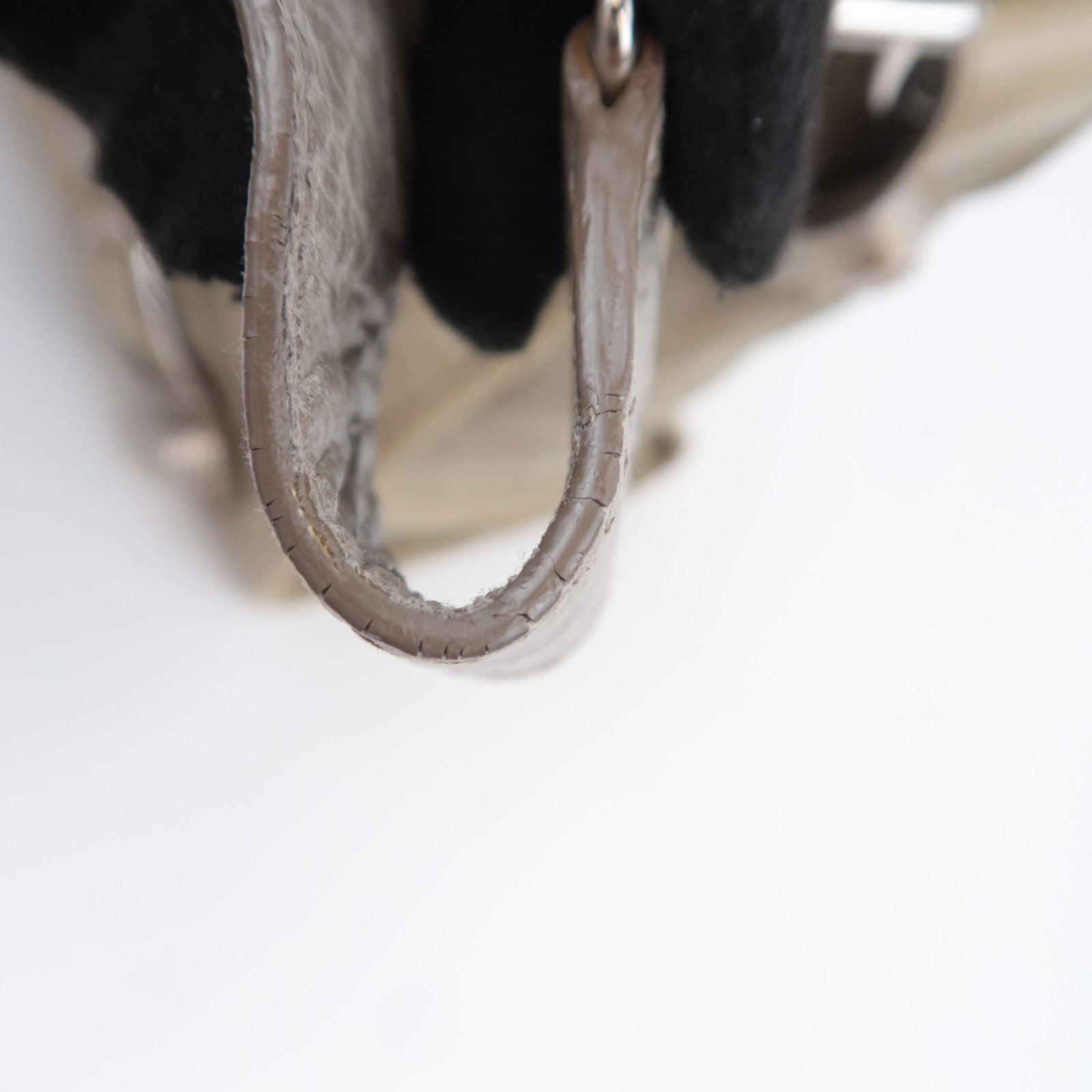 BALENCIAGA The Giant City 2Way Leather Shoulder Bag Khaki 173084