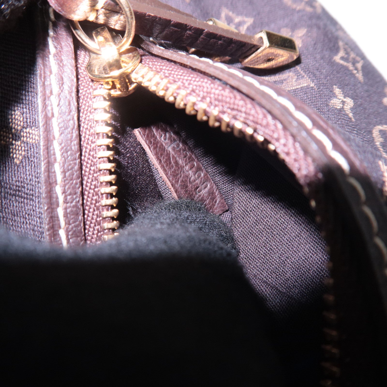 Louis Vuitton Monogram Mini Lin Mini Pochette Accessoires Mini Bag Ebene M95668