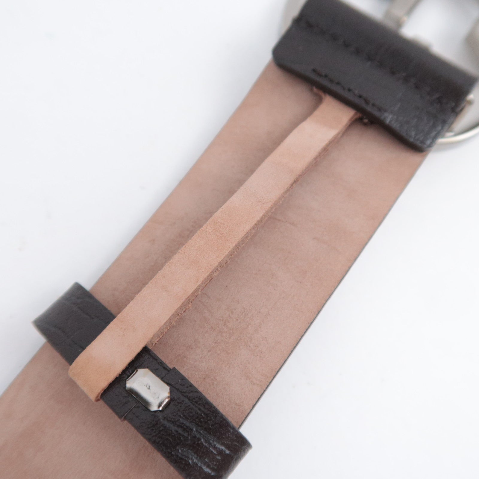 GUCCI Interlocking G GG Supreme Belt 85/34 Beige Brown 142931