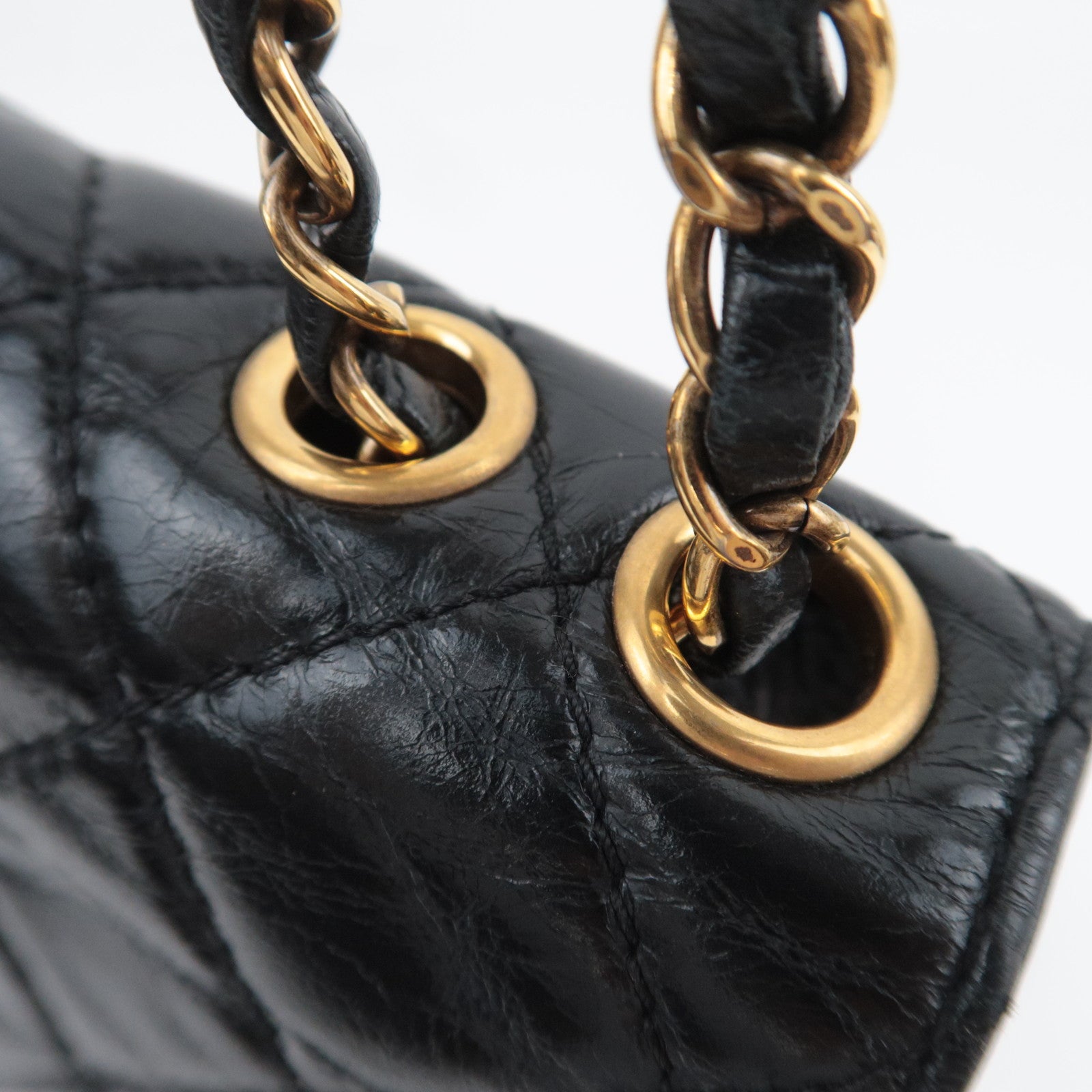 CHANEL Paris-Dubai Bubble CC Flap Bag Aged Calfskin Black Gold HDW