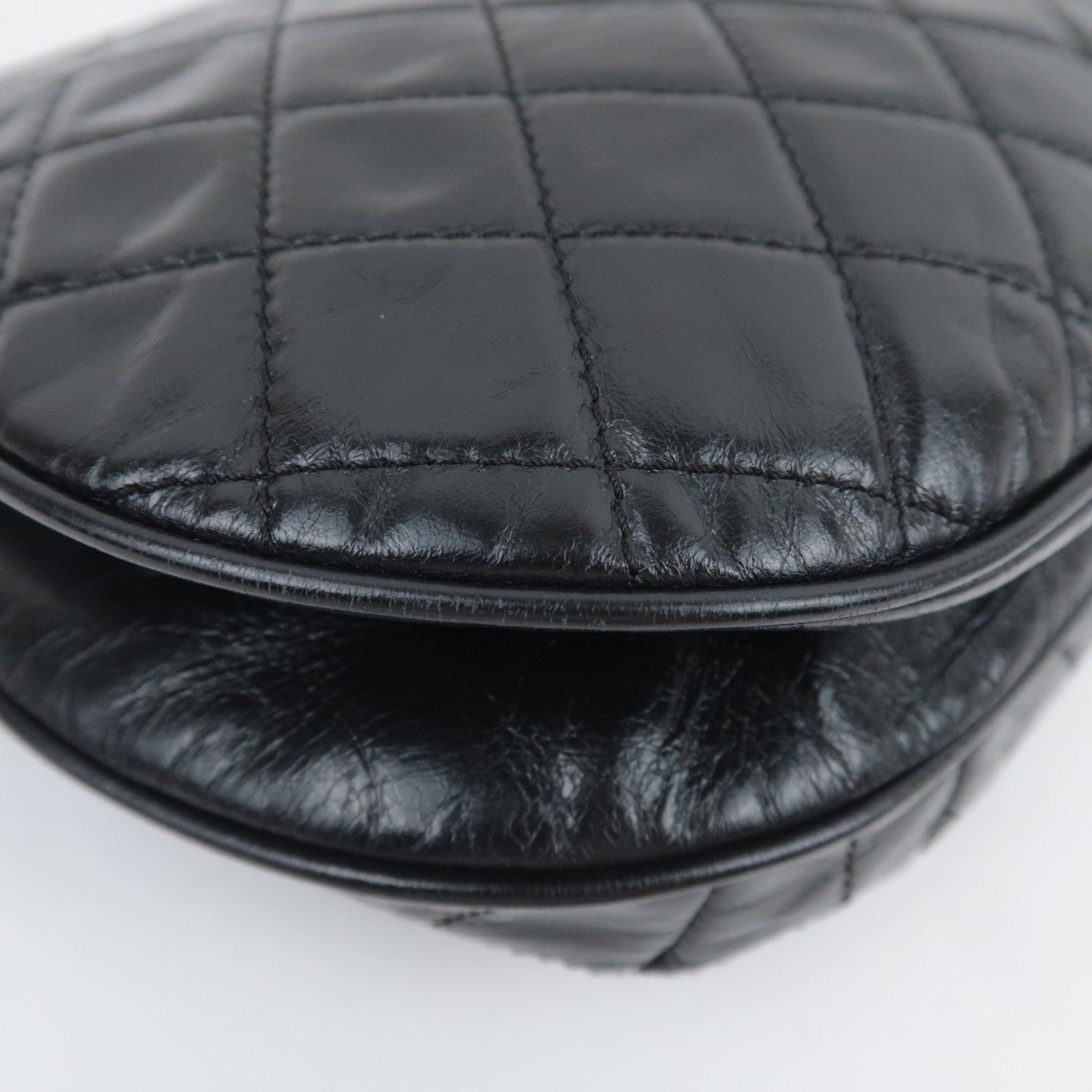 CHANEL Paris-Dubai Bubble CC Flap Bag Aged Calfskin Black Gold HDW
