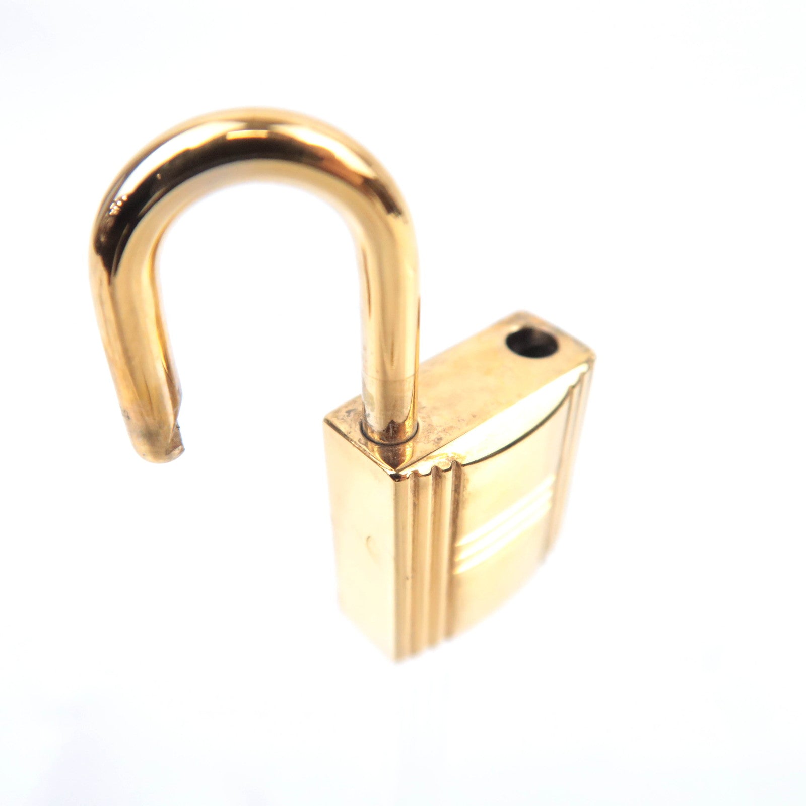 HERMES Key Lock No.107 Gold Color