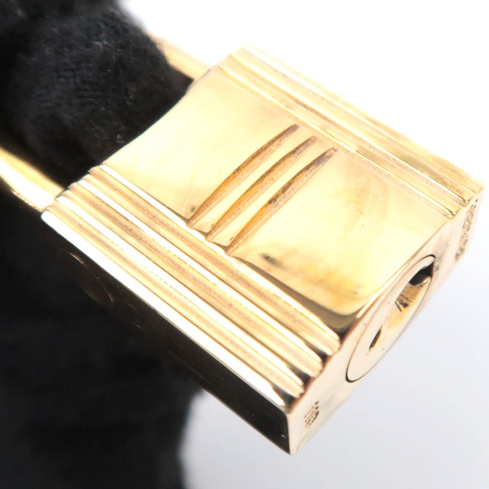 HERMES Key Lock No.110 Gold Color