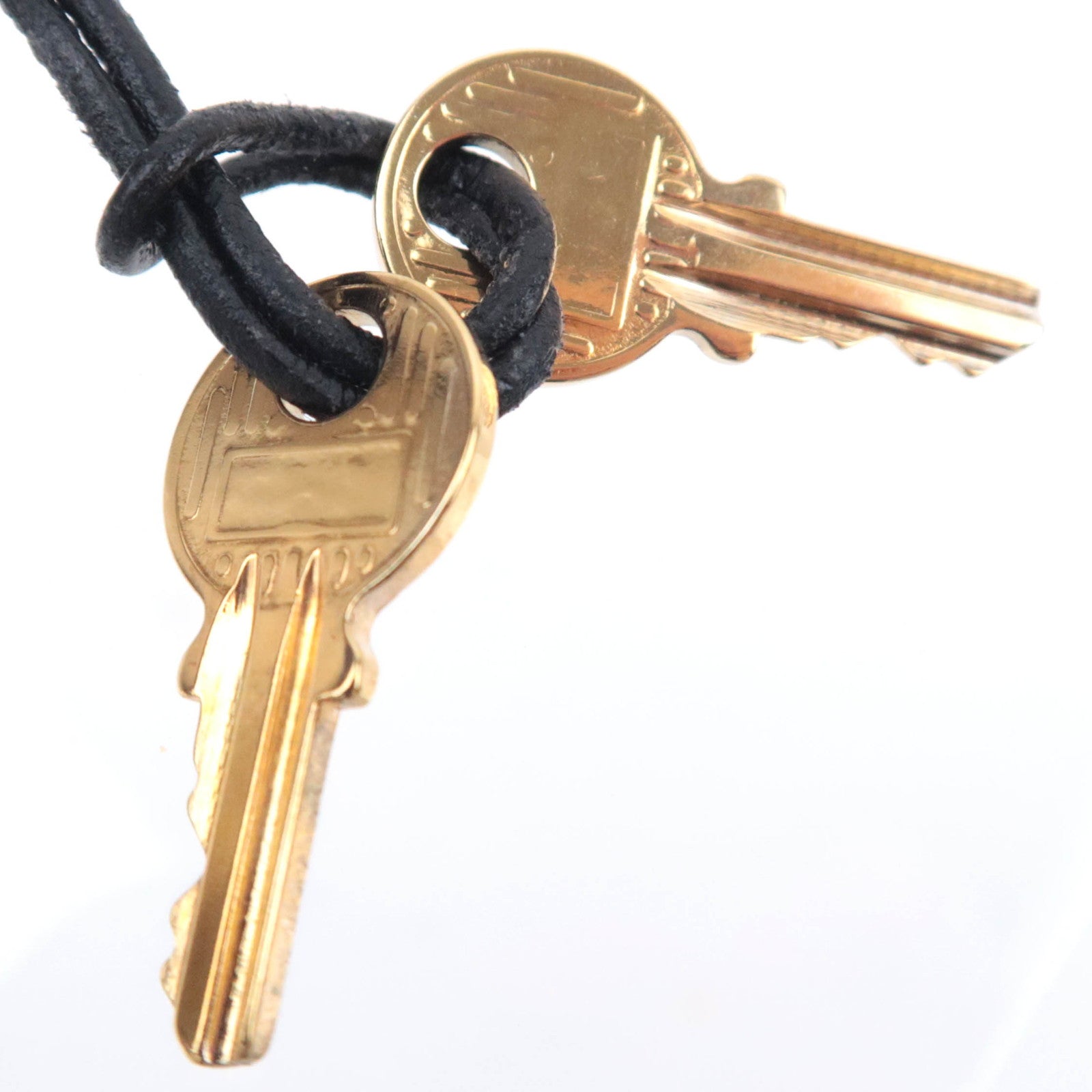 HERMES Key Lock No.110 Gold Color