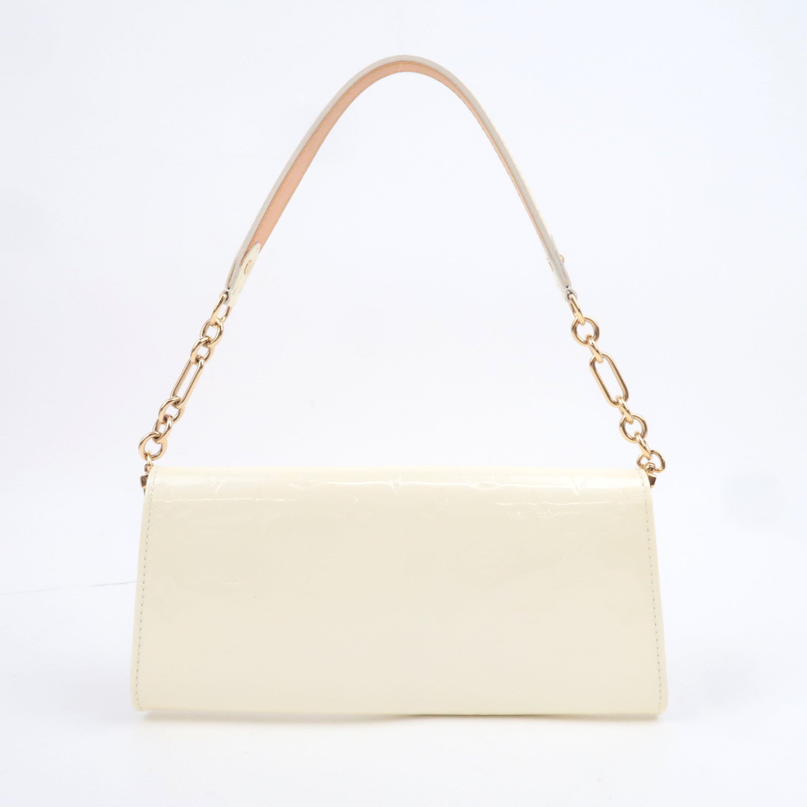 Louis Vuitton Monogram Vernis Sunset Boulevard Shoulder Bag Perle M93541