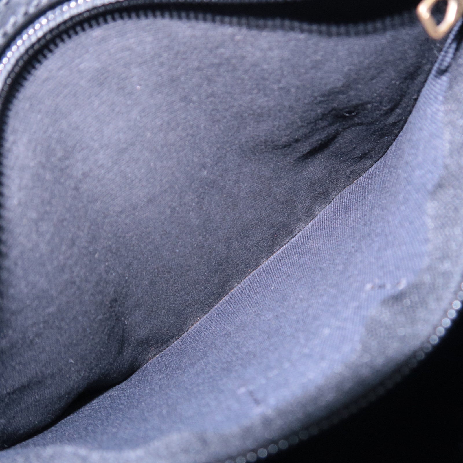 Christian Dior Trotter PVC Leather Boston Bag Black