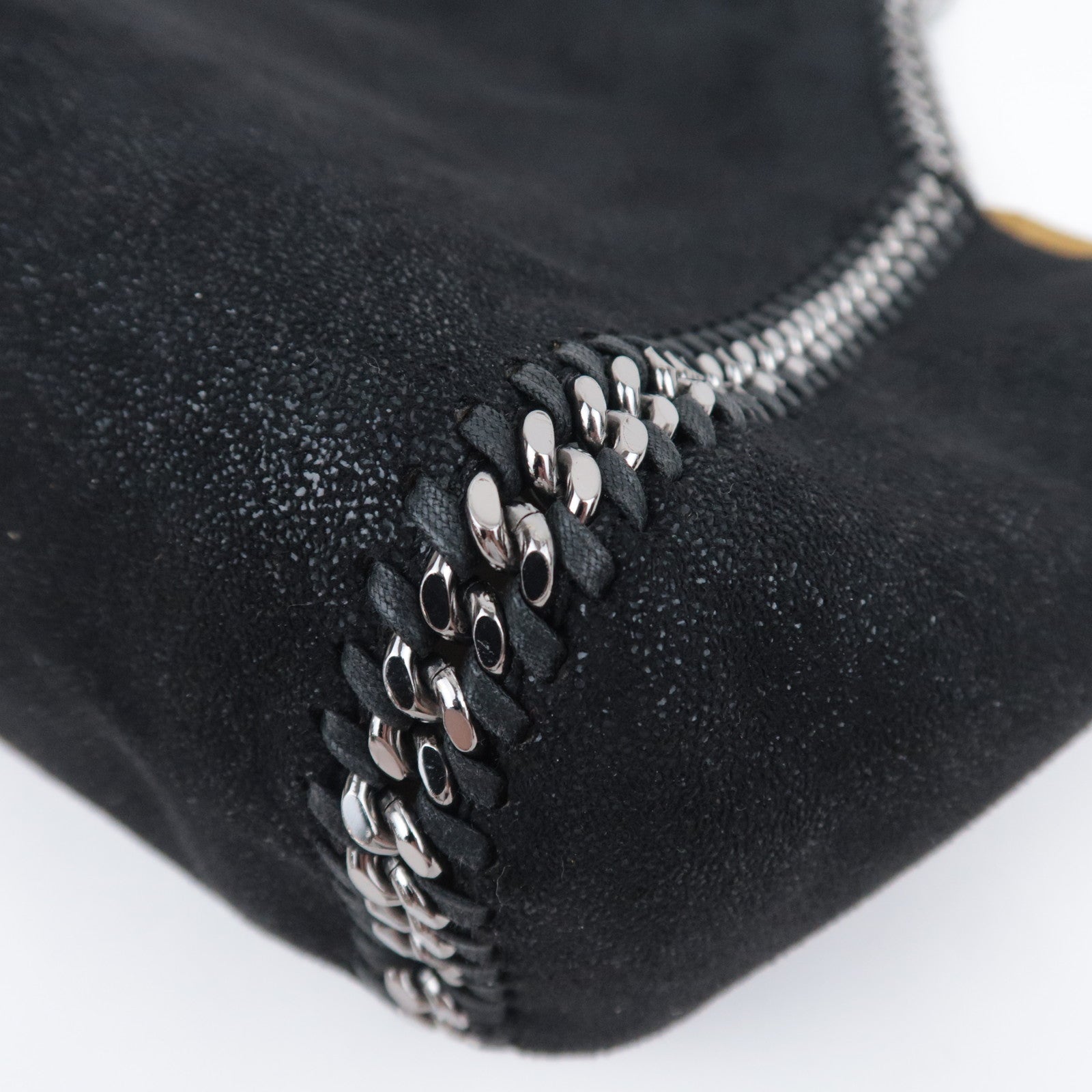 Stella McCartney Falabella Chain Tote Bag Vegan Leather Black