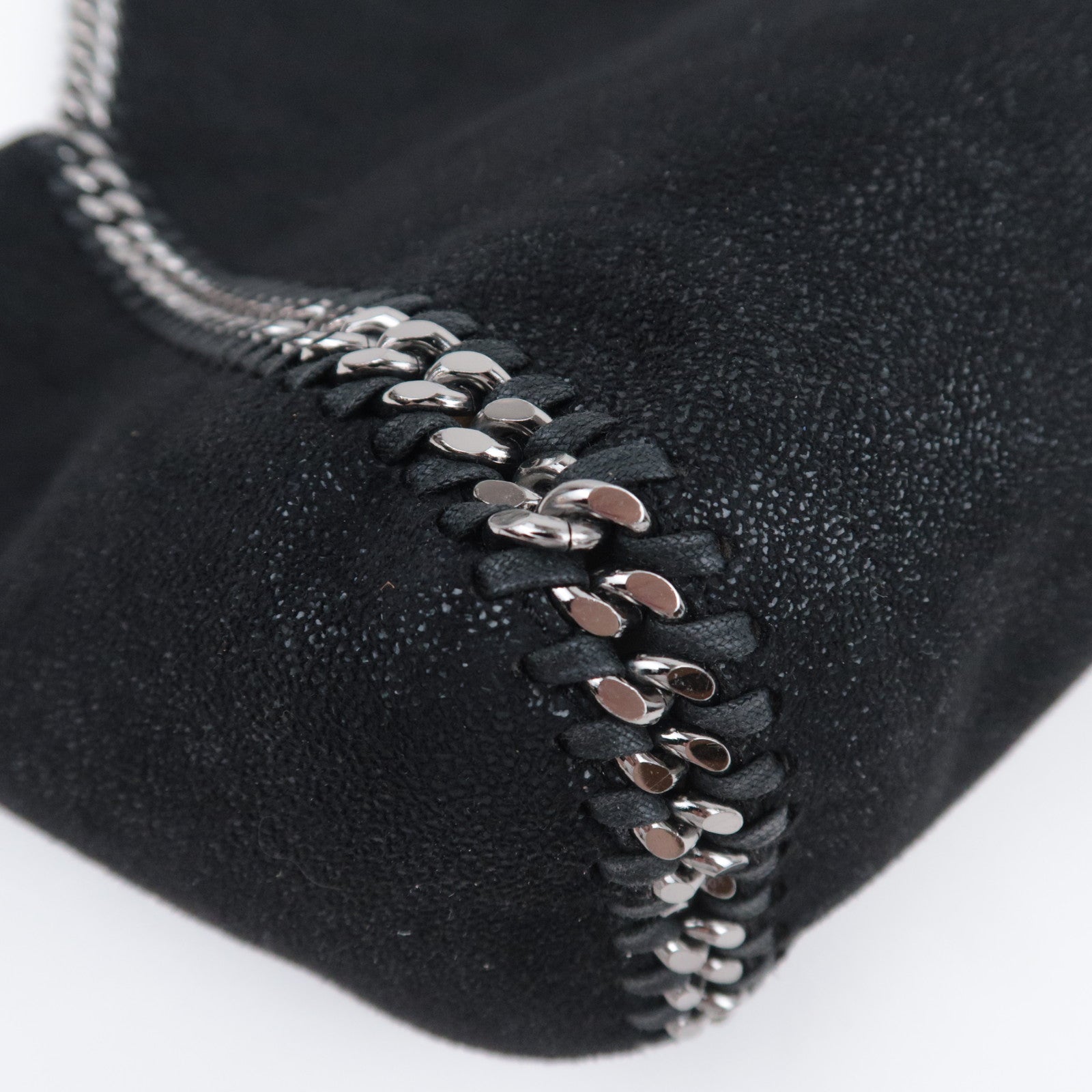 Stella McCartney Falabella Chain Tote Bag Vegan Leather Black