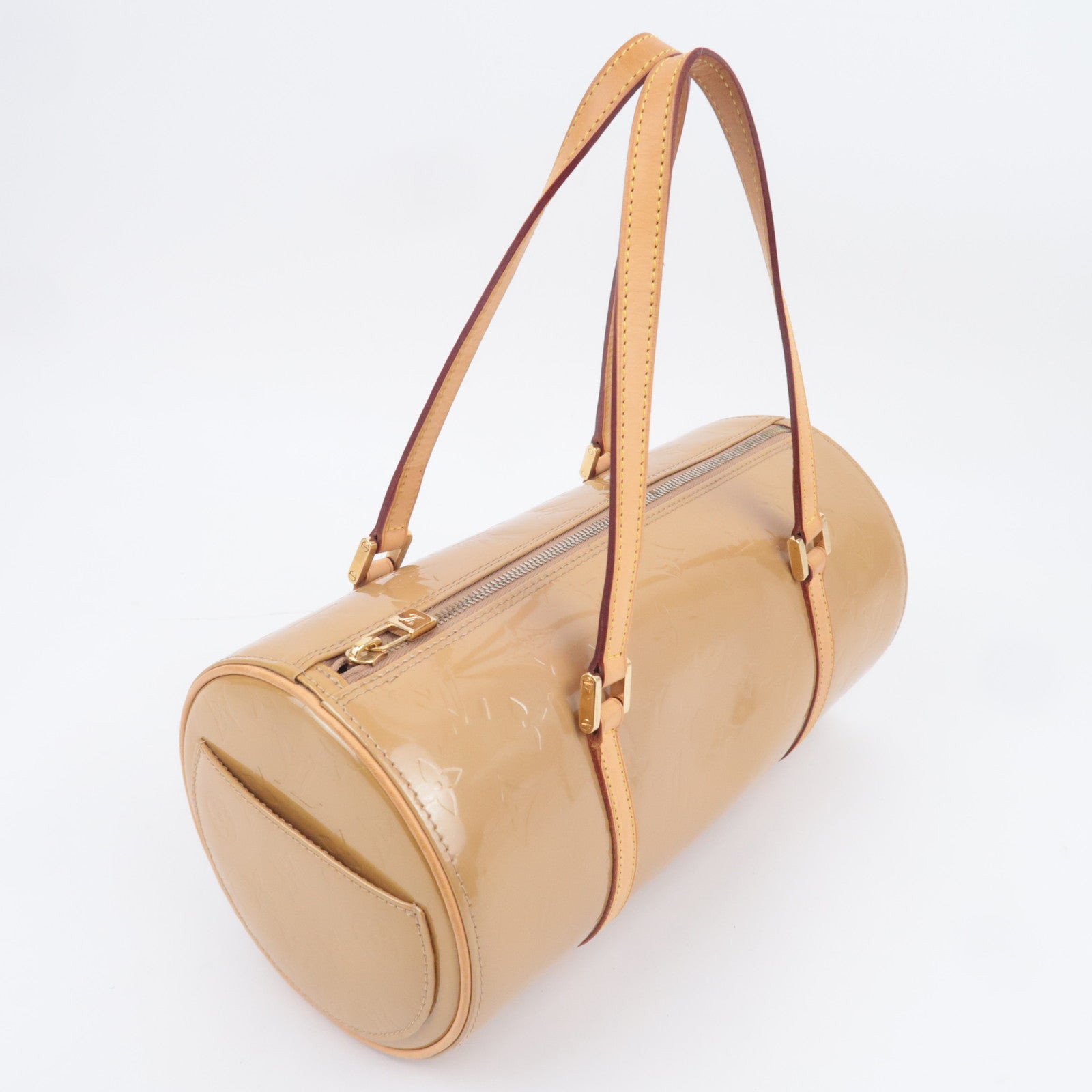 Louis Vuitton Monogram Vernis Bedford Shoulder Bag Noisette M91329