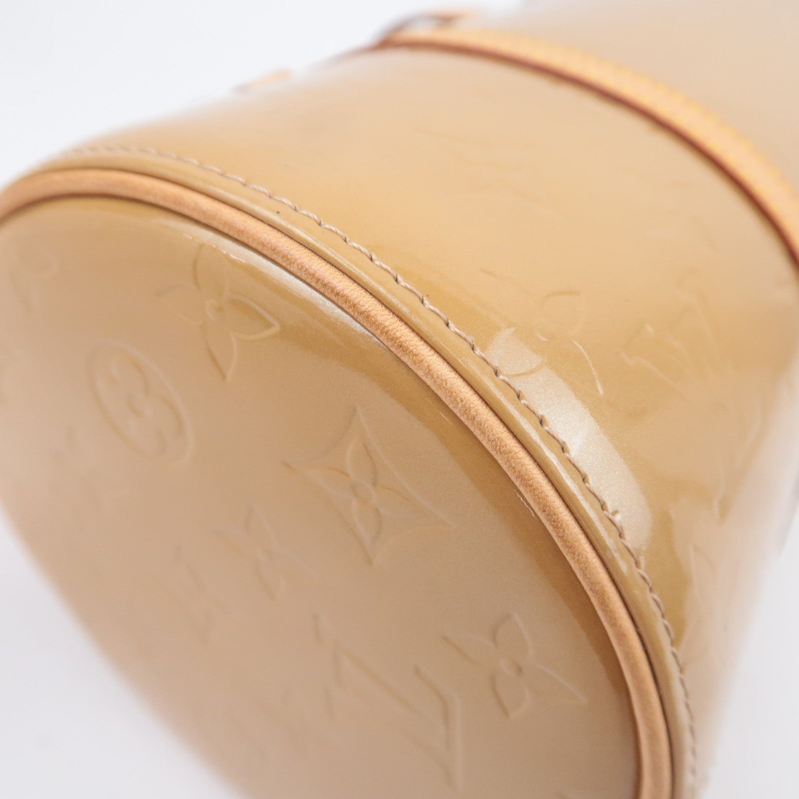 Louis Vuitton Monogram Vernis Bedford Shoulder Bag Noisette M91329
