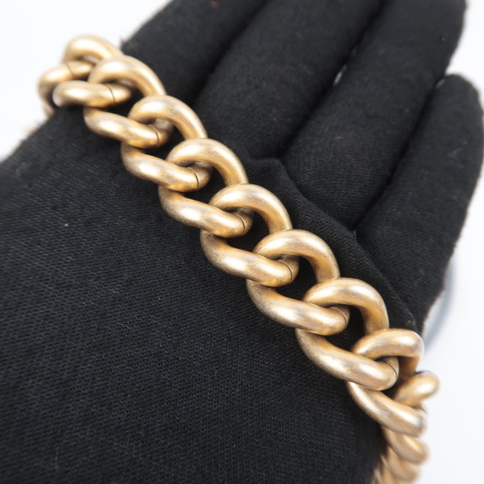 CHANEL Matelasse 31 RUE CAMBON 2Way Chain Shoulder Bag Lambskin Navy Gold HDW