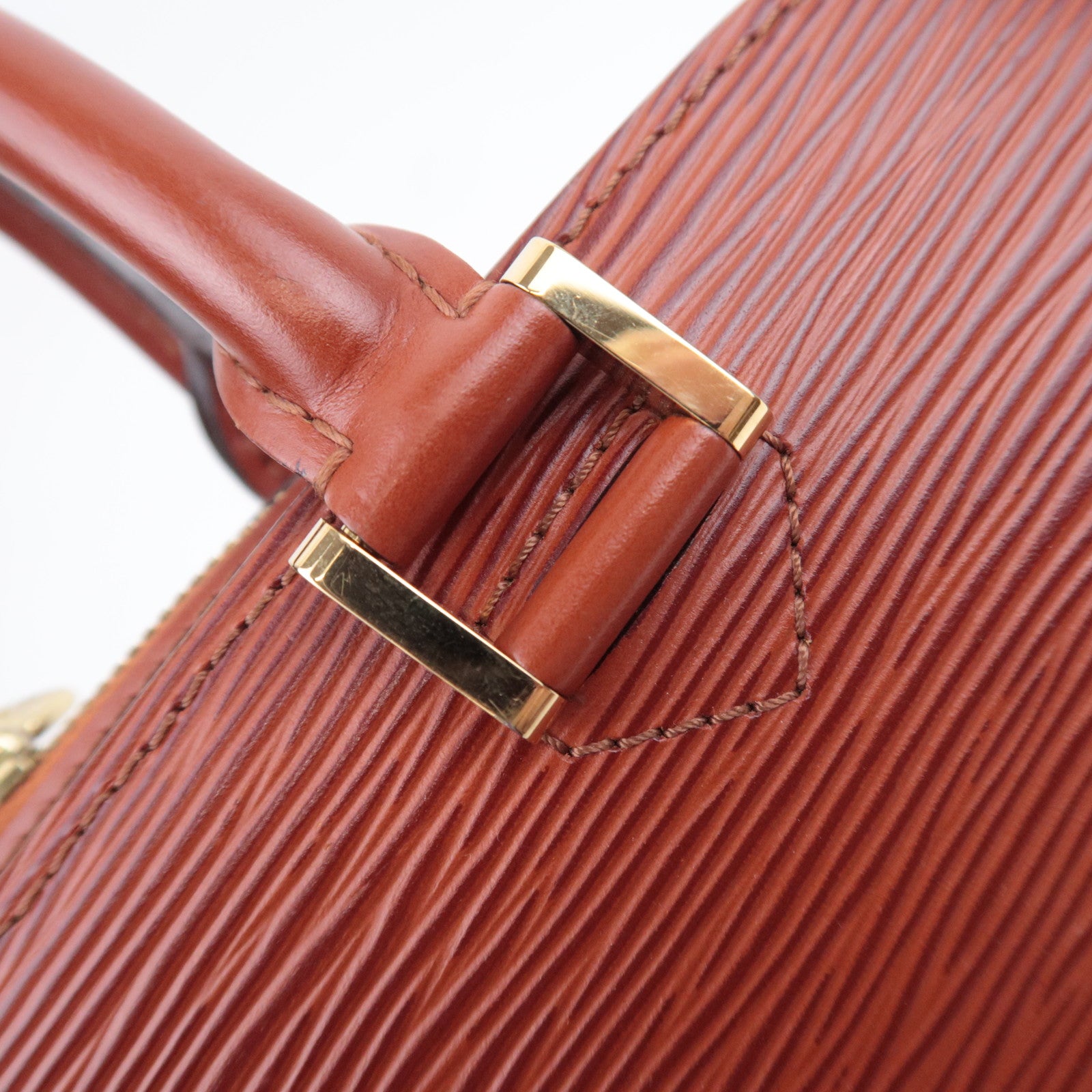 Louis Vuitton Epi Pont Neuf Handbag Kenya Brown N52053