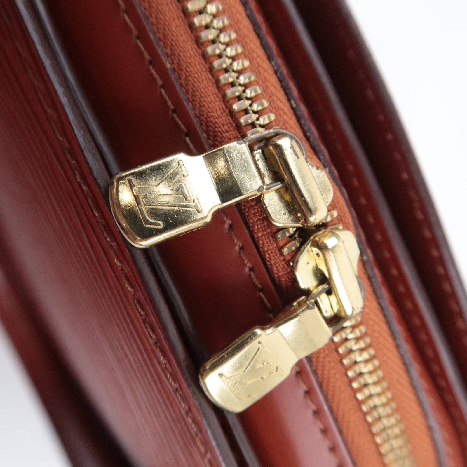 Louis Vuitton Epi Pont Neuf Handbag Kenya Brown N52053