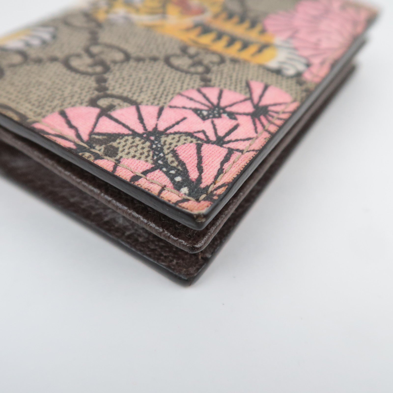 GUCCI Bengal GG Supreme Wallet Beige 452362