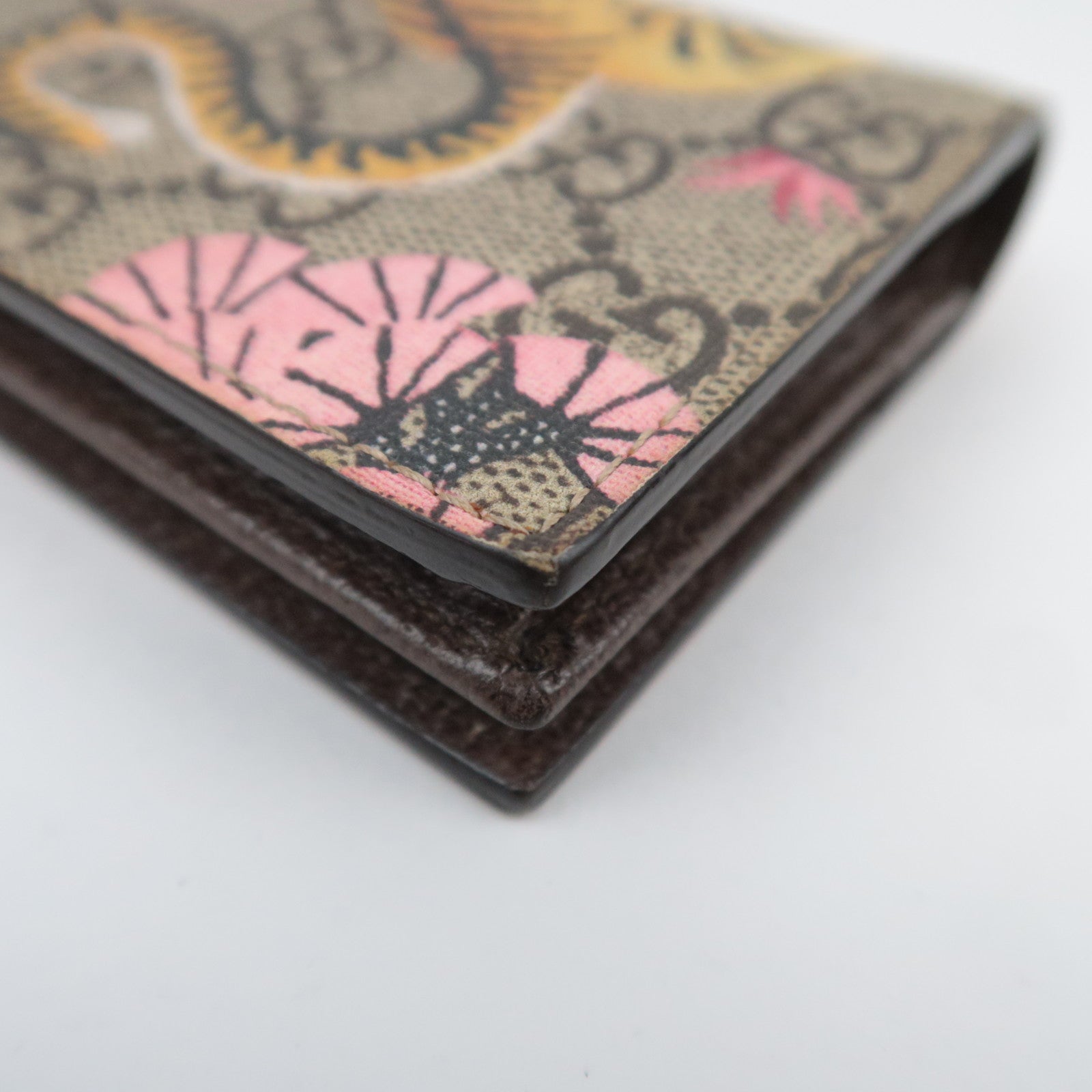 GUCCI Bengal GG Supreme Wallet Beige 452362