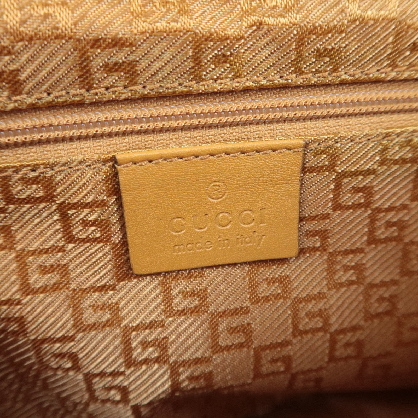 GUCCI Jackie Bamboo Suede Leather Shoulder Bag Orange Brown 001.4096