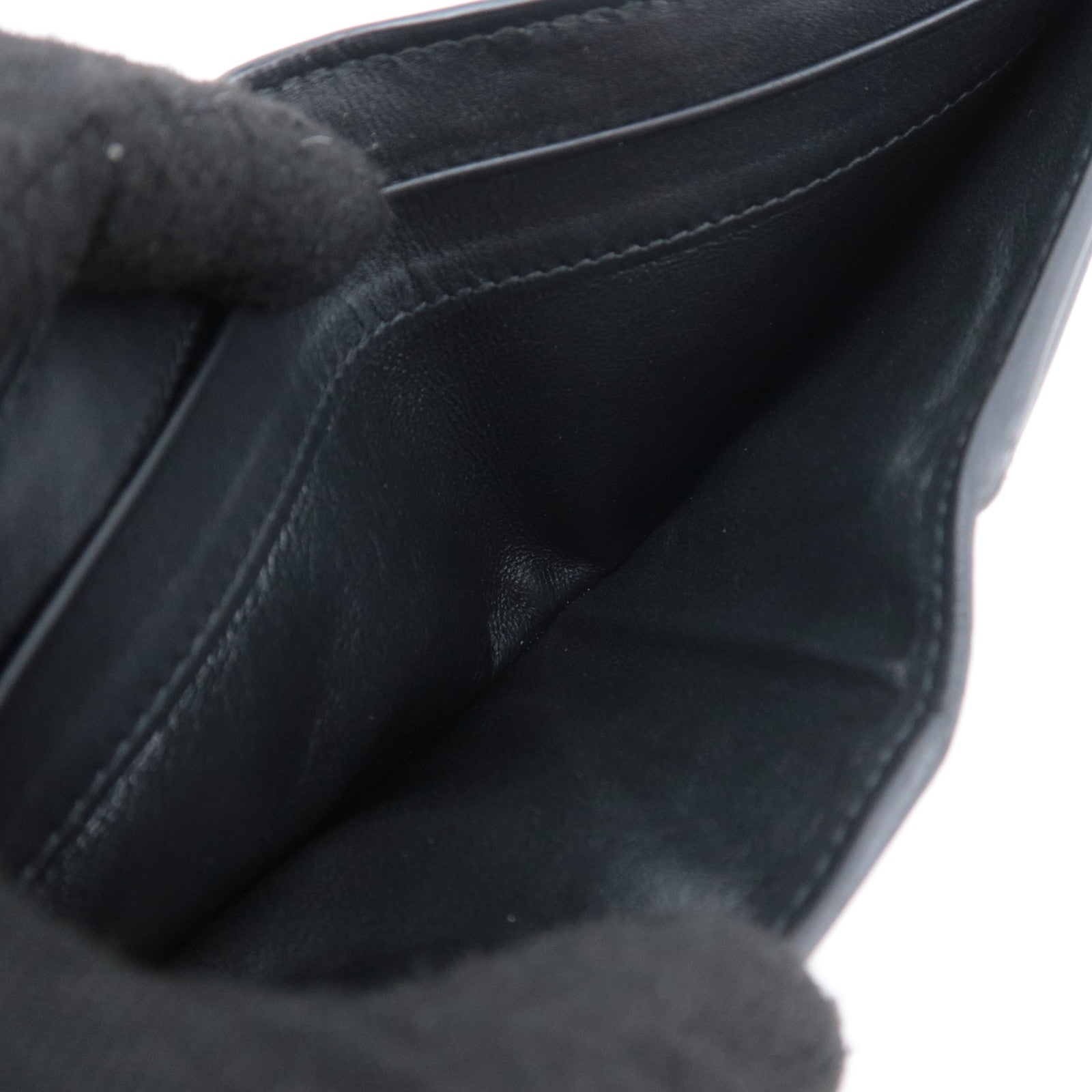 BOTTEGA VENETA Intrecciato Leather Wallet Black