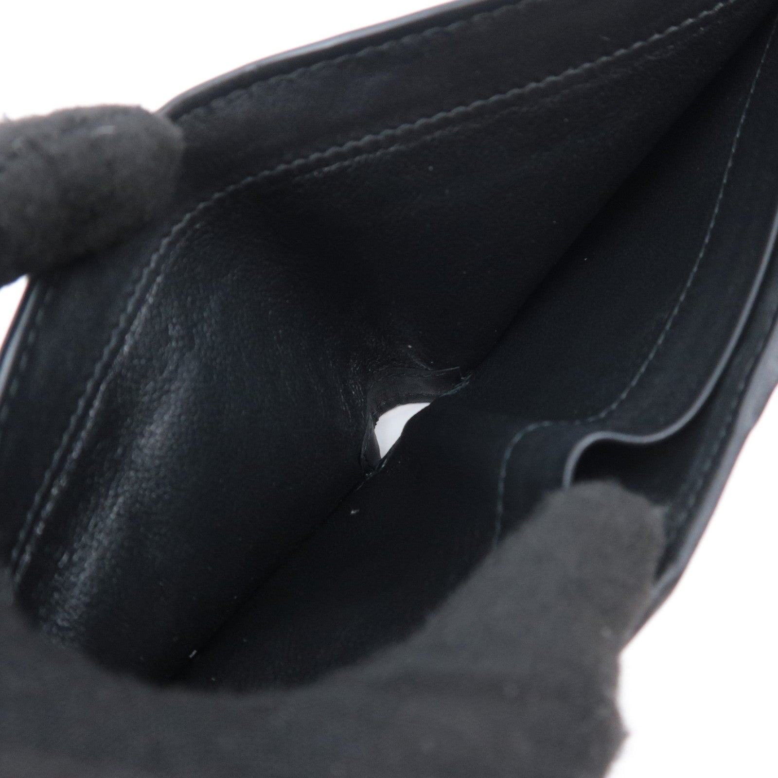 BOTTEGA VENETA Intrecciato Leather Wallet Black