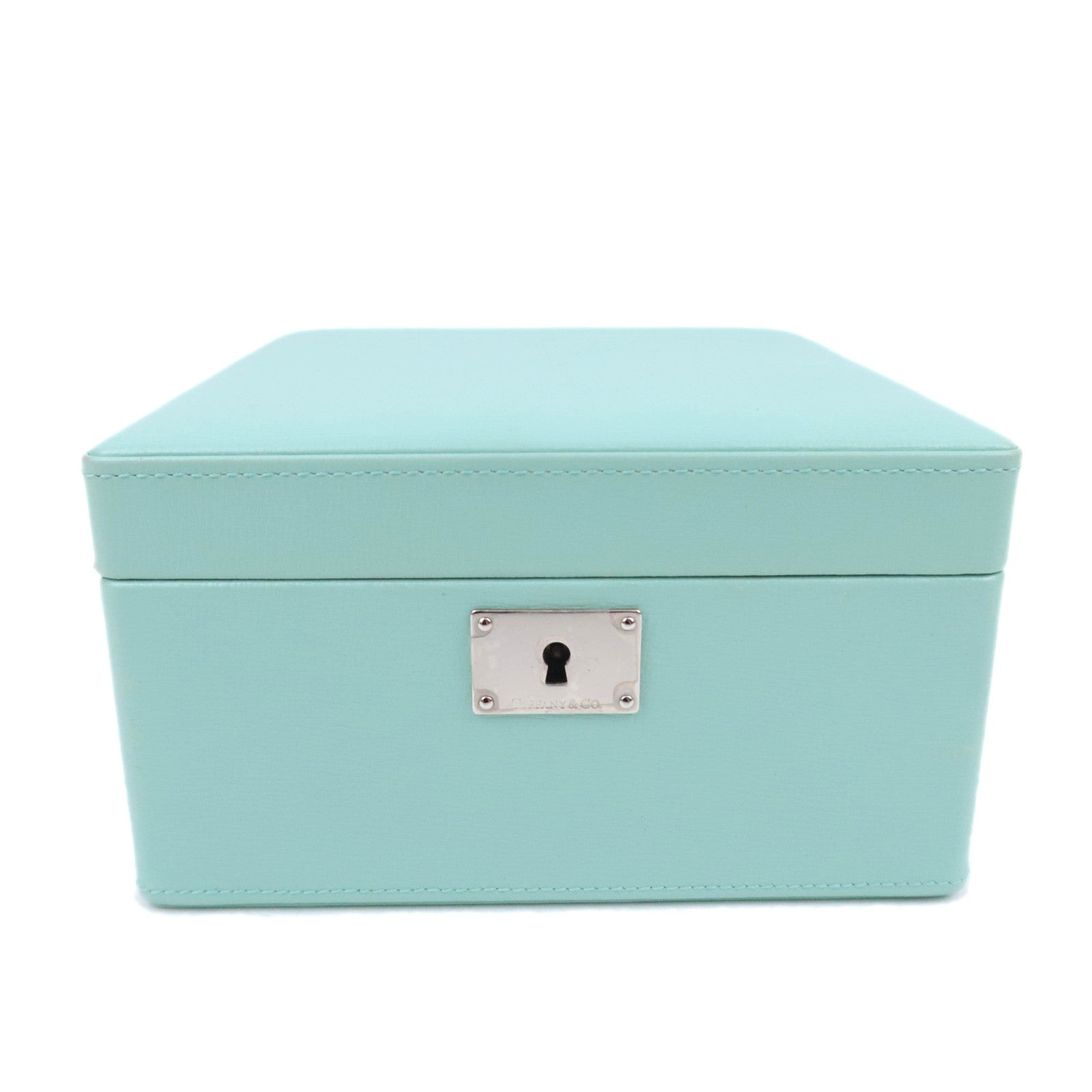 Tiffany Leather Jewelry Box Tiffany Blue90722