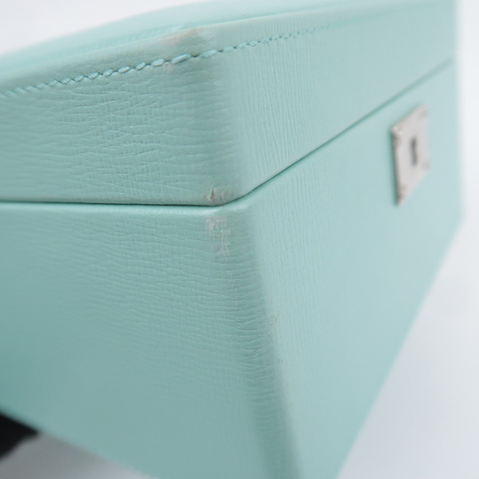 Tiffany Leather Jewelry Box Tiffany Blue