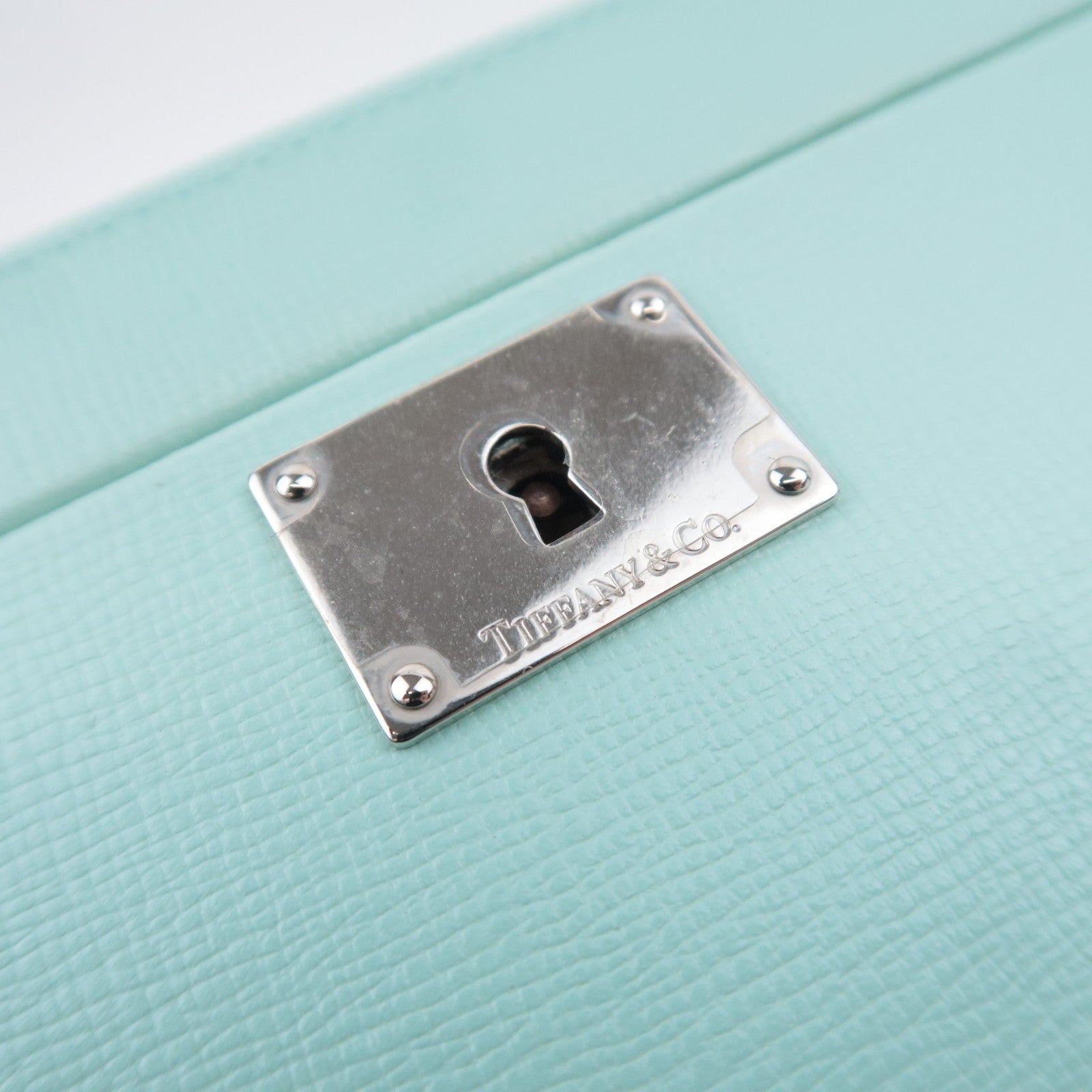 Tiffany Leather Jewelry Box Tiffany Blue