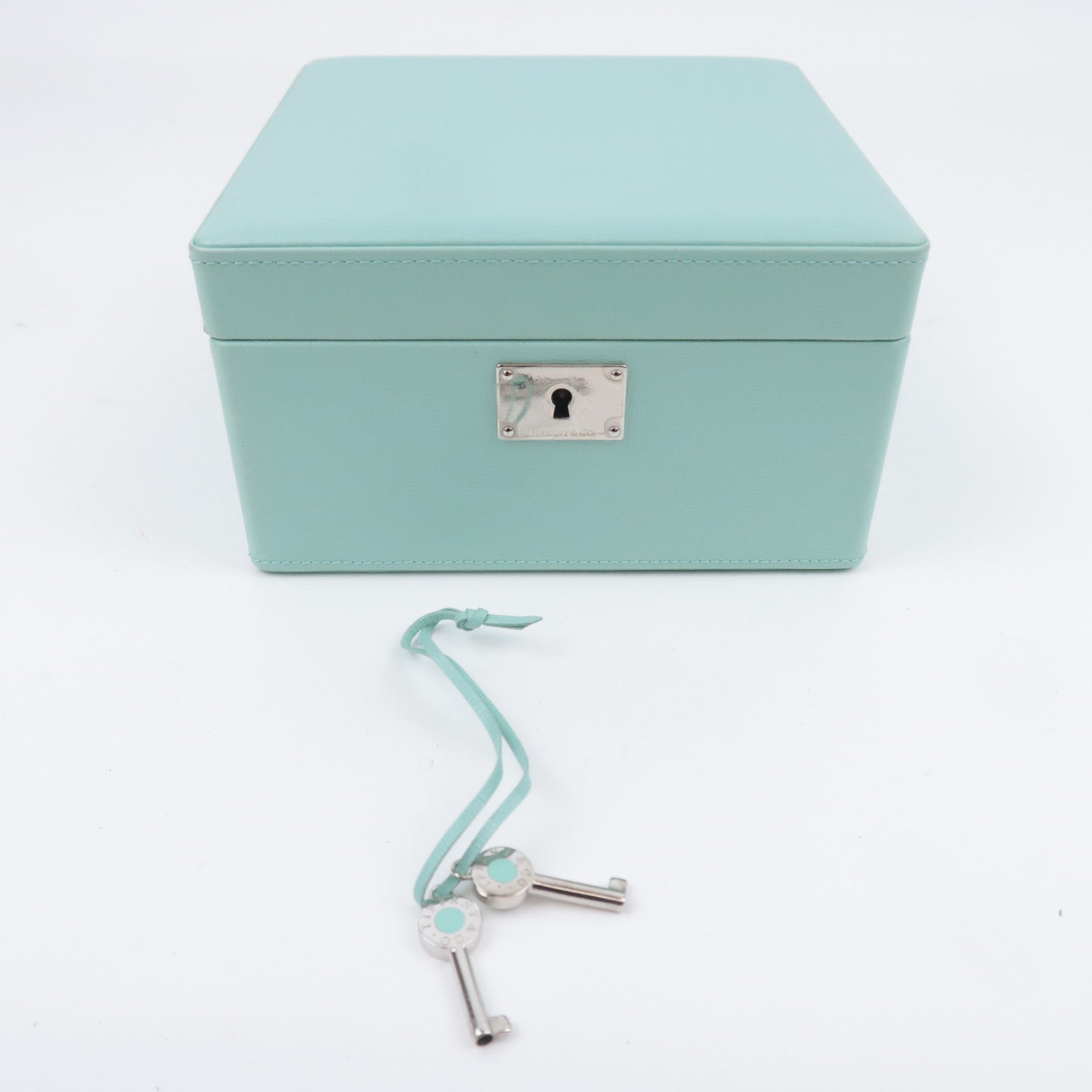 Tiffany Leather Jewelry Box Tiffany Blue