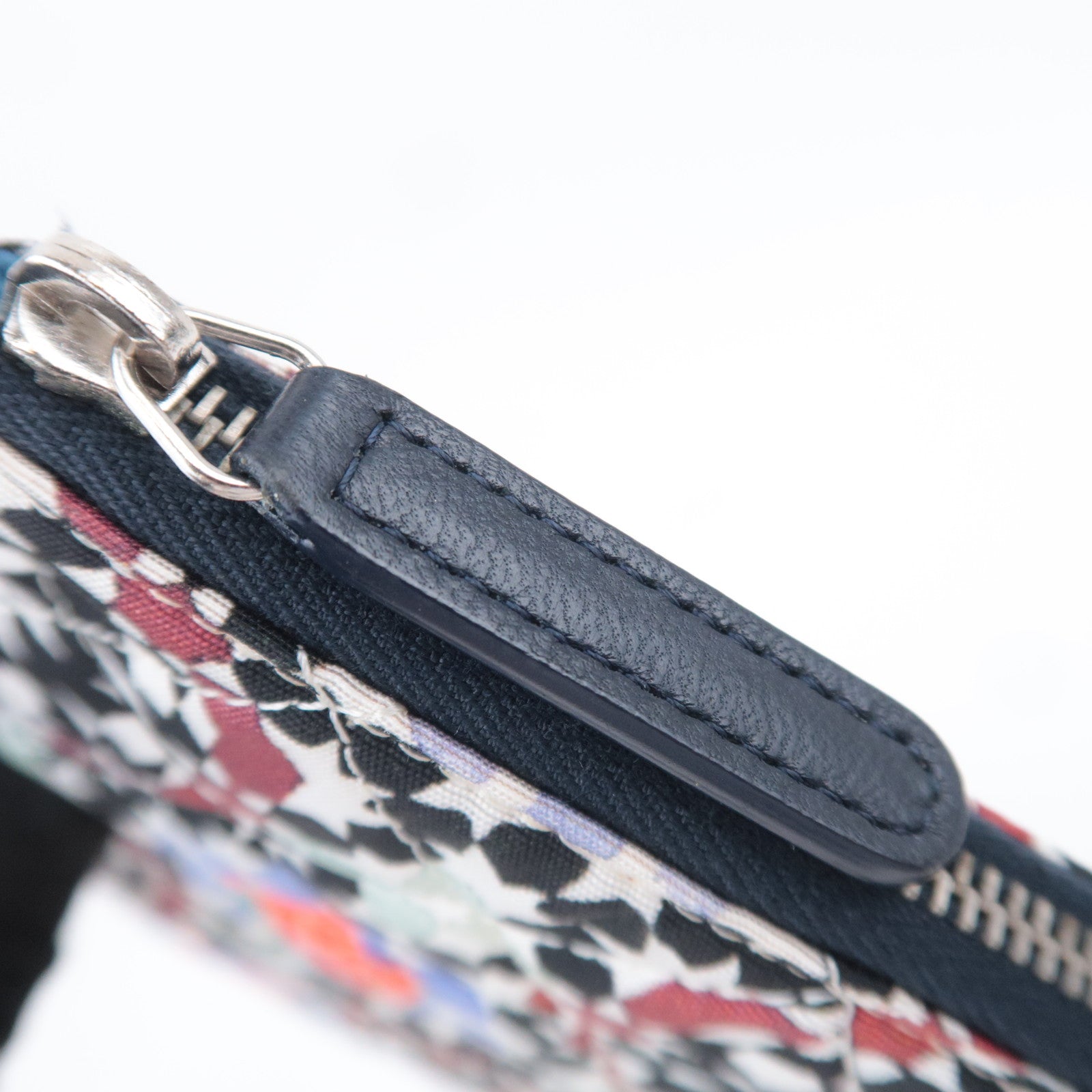 CHANEL Quilted Canvas Clutch Bag 2014 Christmas Exclusive Multicolor