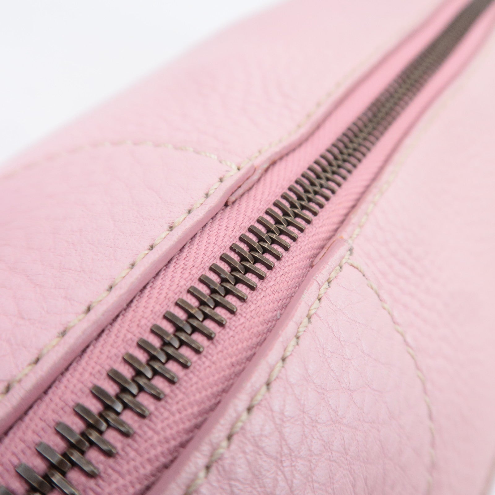 CELINE Boogie Bag Leather Handbag Pink