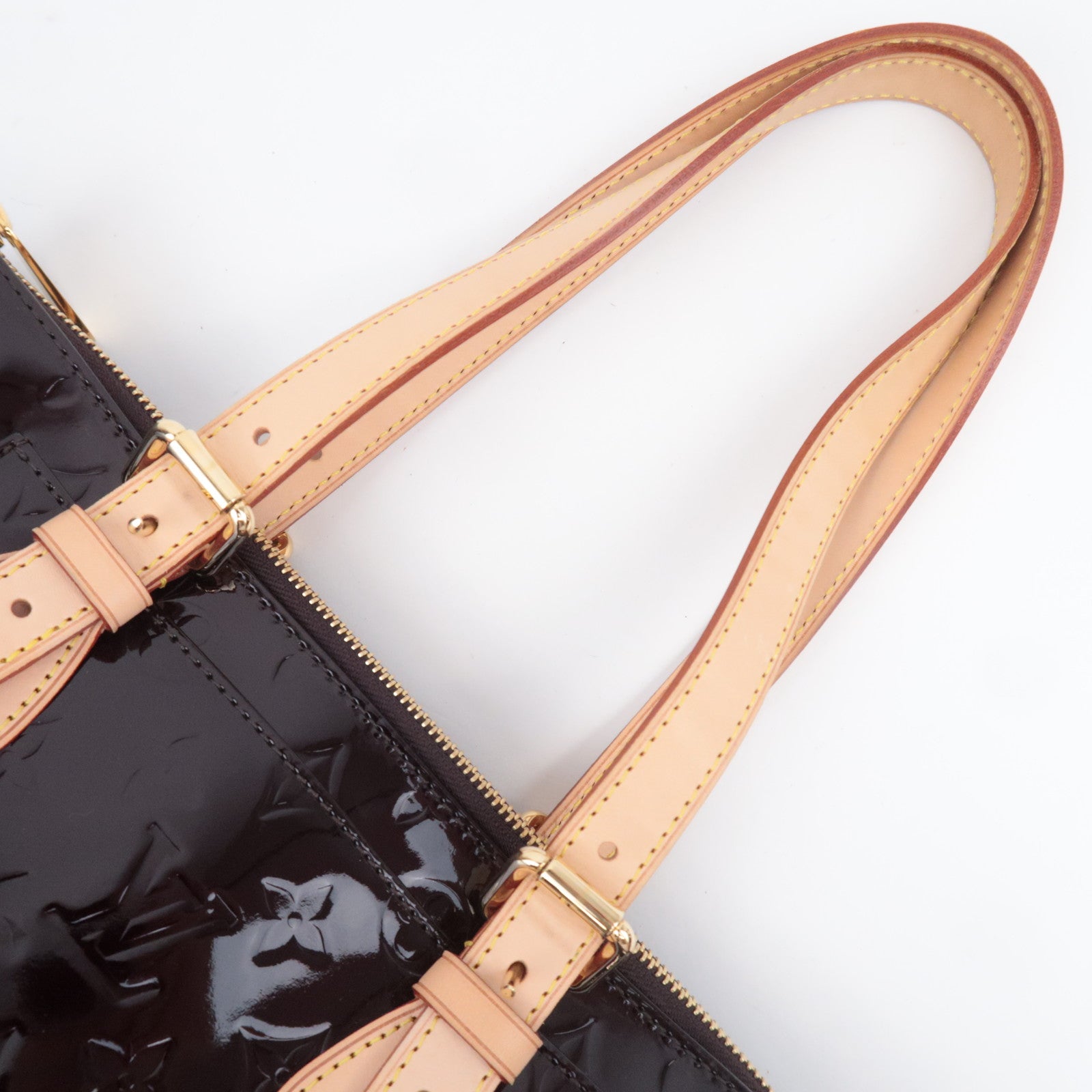 Louis Vuitton Monogram Vernis Rosewood Avenue Shoulder Bag Amarante M93510