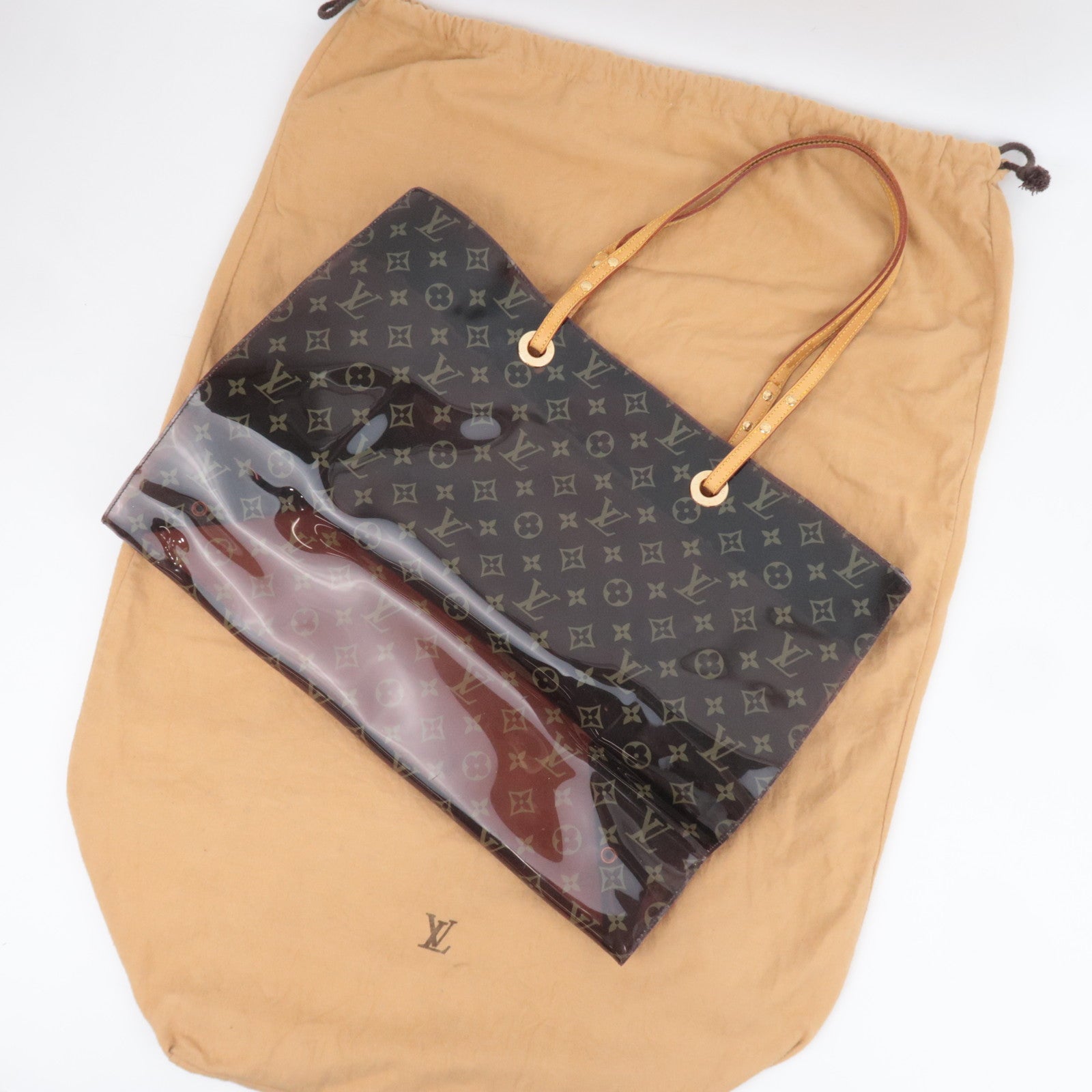 Louis Vuitton Monogram Vinyl Cabas Cruise Tote bag M50500