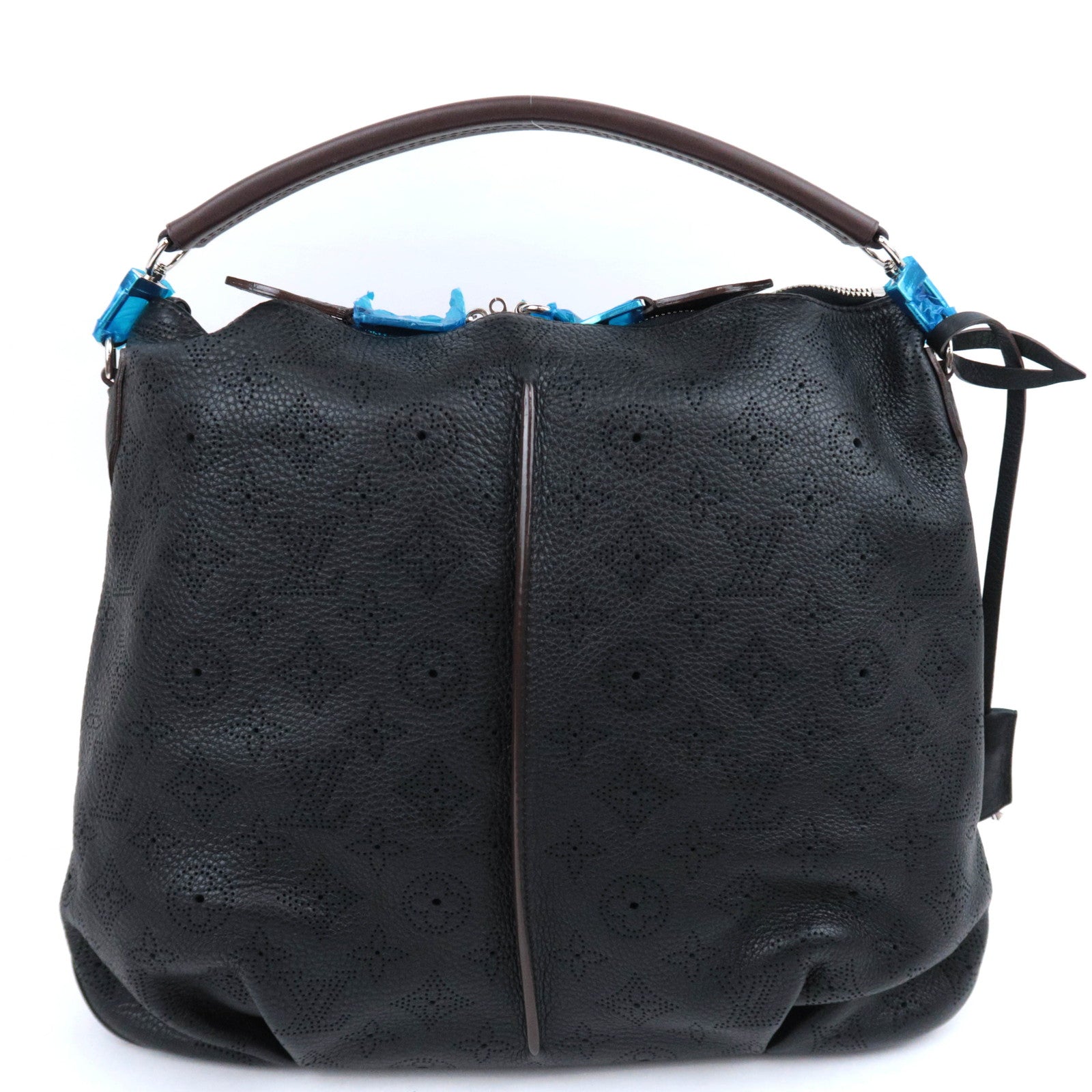 Louis Vuitton Monogram Mahina Selene PM Noir M94314