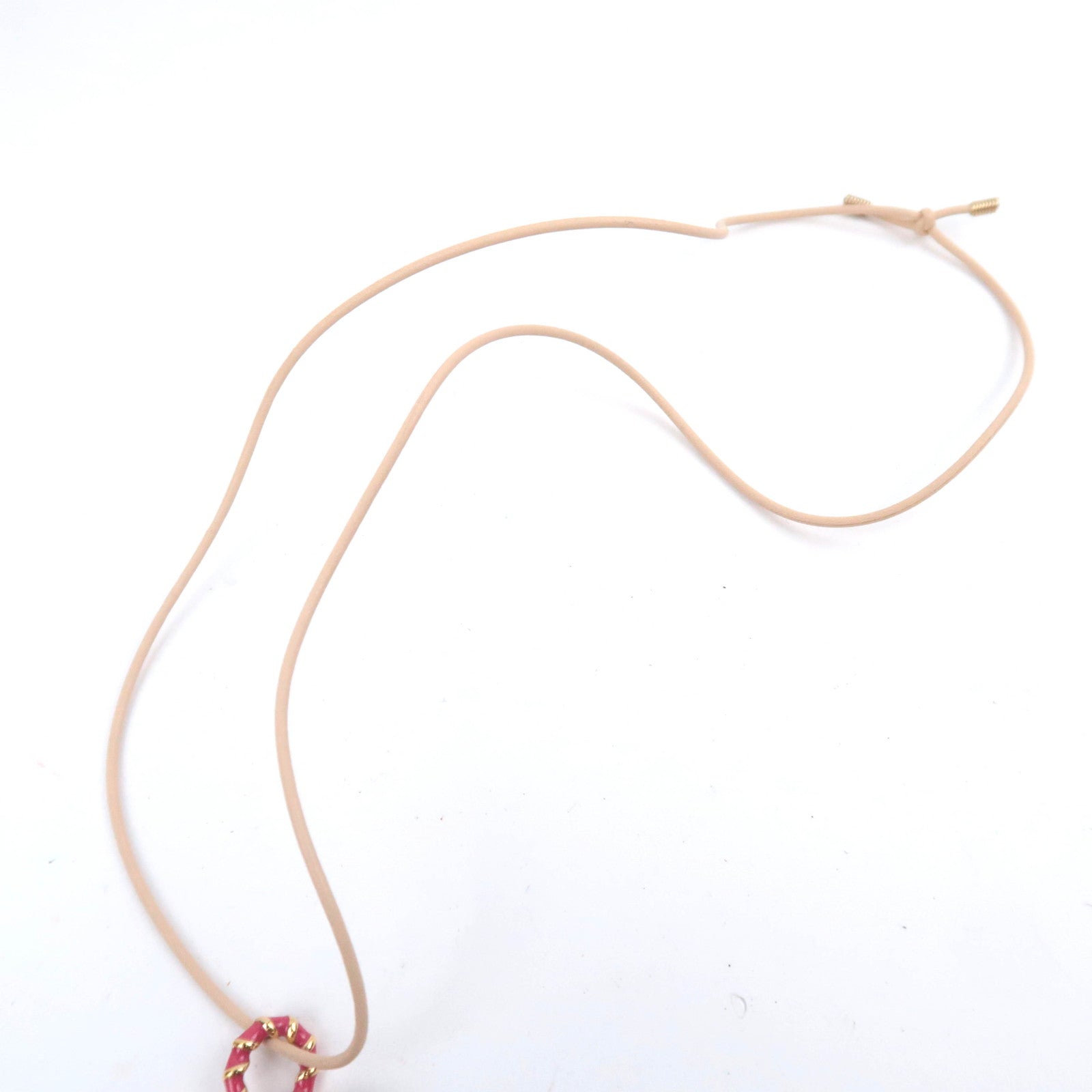 Louis Vuitton Pendentif Tutti Leather Necklace Pink
